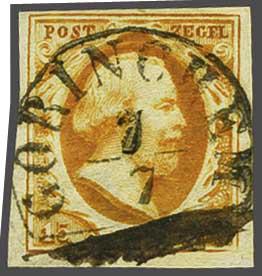 Lot 468 - Netherlands and former colonies NL Semi-circular Cancellation -  Corinphila Veilingen Auction 240: Single lots Netherlands and former colonies
