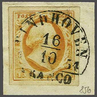 Lot 447 - Netherlands and former colonies NL Semi-circular Cancellation -  Corinphila Veilingen Auction 240: Single lots Netherlands and former colonies