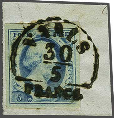 Lot 572 - Netherlands and former colonies NL Semi-circular Cancellation -  Corinphila Veilingen Auction 240: Pre-philately Netherlands and former colonies