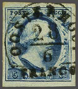 Lot 543 - Netherlands and former colonies NL Semi-circular Cancellation -  Corinphila Veilingen Auction 240: Single lots Netherlands and former colonies