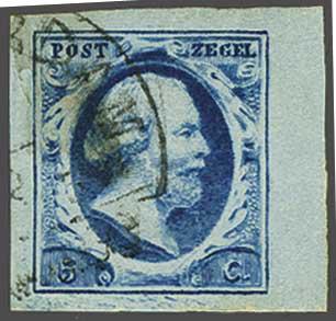 Lot 234 - Netherlands and former colonies NL 1852 King William III -  Corinphila Veilingen Auction 240: Pre-philately Netherlands and former colonies