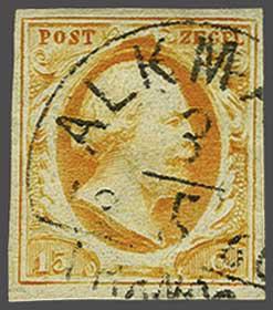 Lot 403 - Netherlands and former colonies NL Semi-circular Cancellation -  Corinphila Veilingen Auction 240: Single lots Netherlands and former colonies