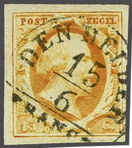 Lot 435 - Netherlands and former colonies NL Semi-circular Cancellation -  Corinphila Veilingen Auction 240: Single lots Netherlands and former colonies