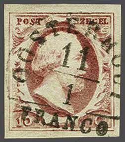 Lot 544 - Netherlands and former colonies NL Semi-circular Cancellation -  Corinphila Veilingen Auction 240: Single lots Netherlands and former colonies