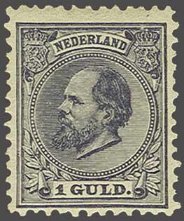 Lot 726 - Netherlands and former colonies NL 1872 King William III -  Corinphila Veilingen Auction 240: Single lots Netherlands and former colonies