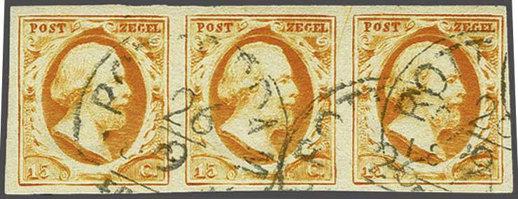 Lot 331 - Netherlands and former colonies NL 1852 King William III -  Corinphila Veilingen Auction 240: Pre-philately Netherlands and former colonies