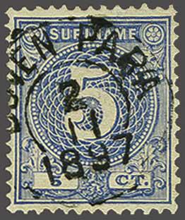 Lot 1403 - Netherlands and former colonies surinam -  Corinphila Veilingen Auction 240: Single lots Netherlands and former colonies