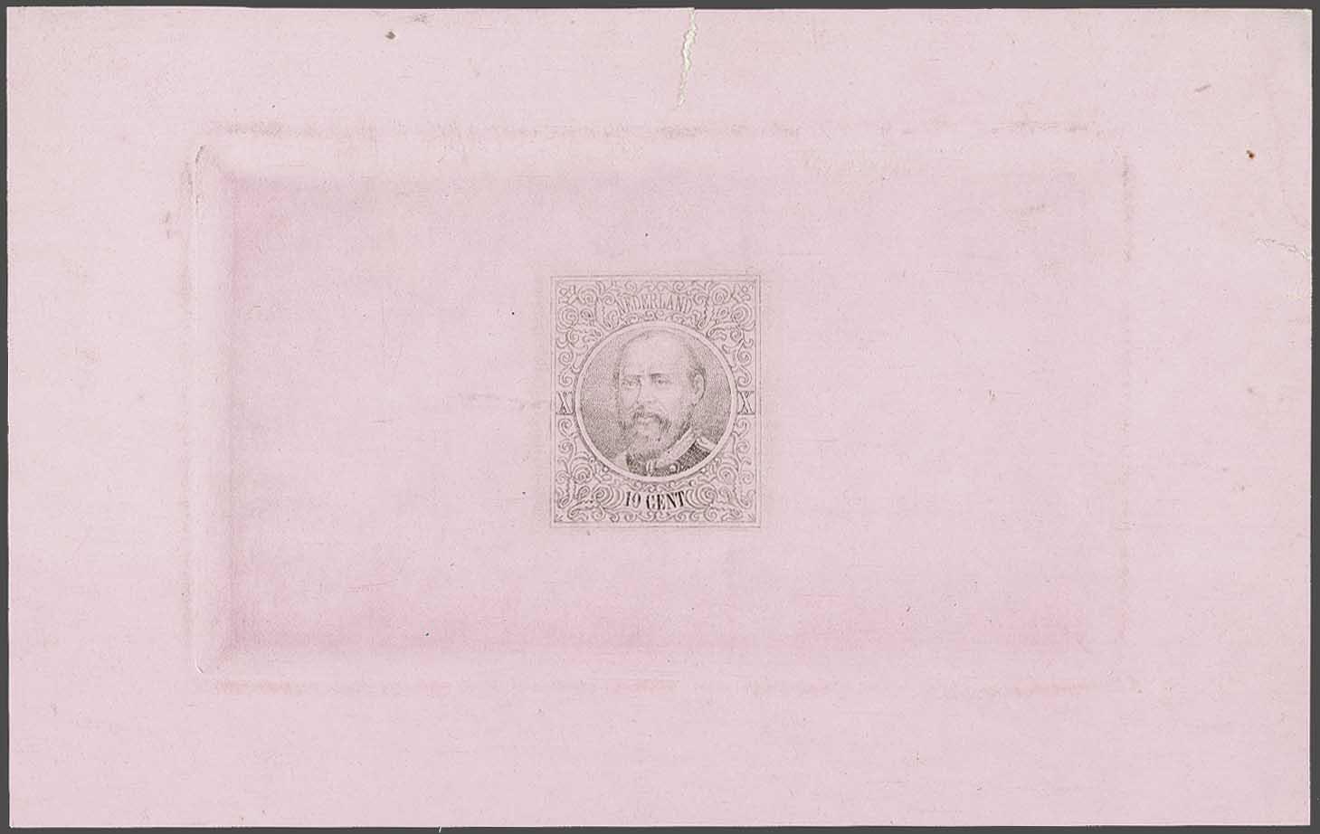 Lot 712 - Netherlands and former colonies NL 1872 King William III -  Corinphila Veilingen Auction 240: Pre-philately Netherlands and former colonies