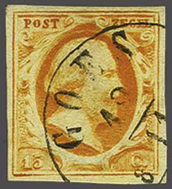 Lot 463 - Netherlands and former colonies NL Semi-circular Cancellation -  Corinphila Veilingen Auction 240: Pre-philately Netherlands and former colonies