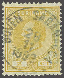Lot 1402 - Netherlands and former colonies surinam -  Corinphila Veilingen Auction 240: Single lots Netherlands and former colonies