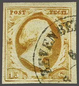Lot 608 - Netherlands and former colonies NL Semi-circular Cancellation -  Corinphila Veilingen Auction 240: Single lots Netherlands and former colonies