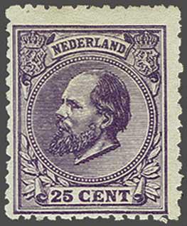 Lot 721 - Netherlands and former colonies NL 1872 King William III -  Corinphila Veilingen Auction 240: Pre-philately Netherlands and former colonies