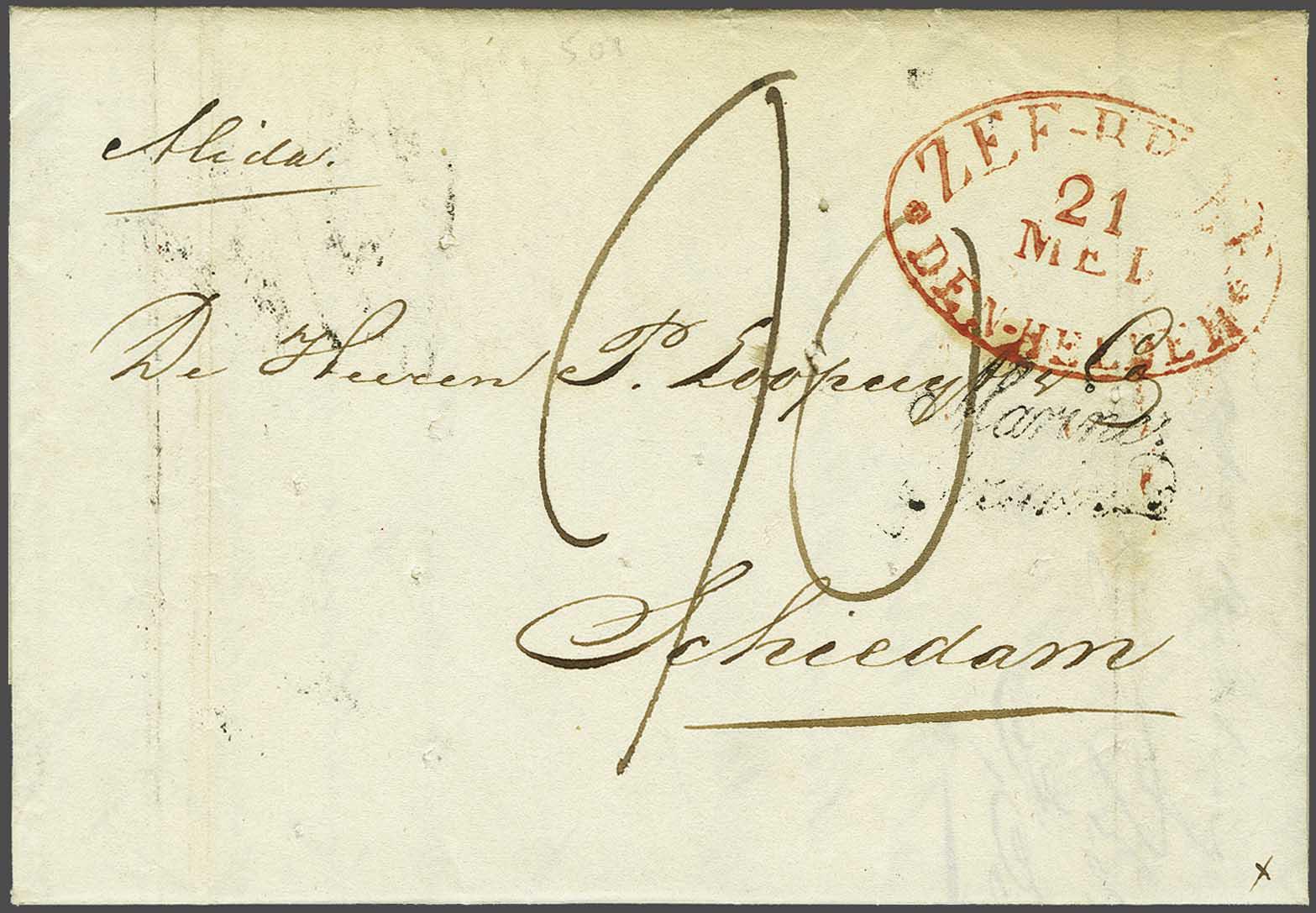 Lot 144 - Netherlands and former colonies Netherlands -  Corinphila Veilingen Auction 240: Pre-philately Netherlands and former colonies