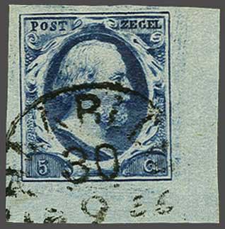 Lot 237 - Netherlands and former colonies NL 1852 King William III -  Corinphila Veilingen Auction 240: Single lots Netherlands and former colonies