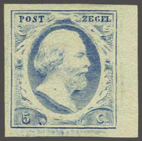 Lot 211 - Netherlands and former colonies NL 1852 King William III -  Corinphila Veilingen Auction 240: Single lots Netherlands and former colonies