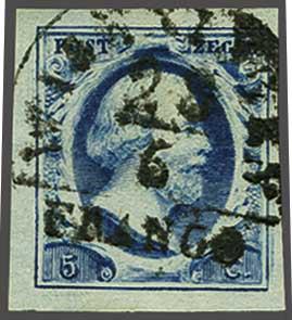 Lot 588 - Netherlands and former colonies NL Semi-circular Cancellation -  Corinphila Veilingen Auction 240: Pre-philately Netherlands and former colonies