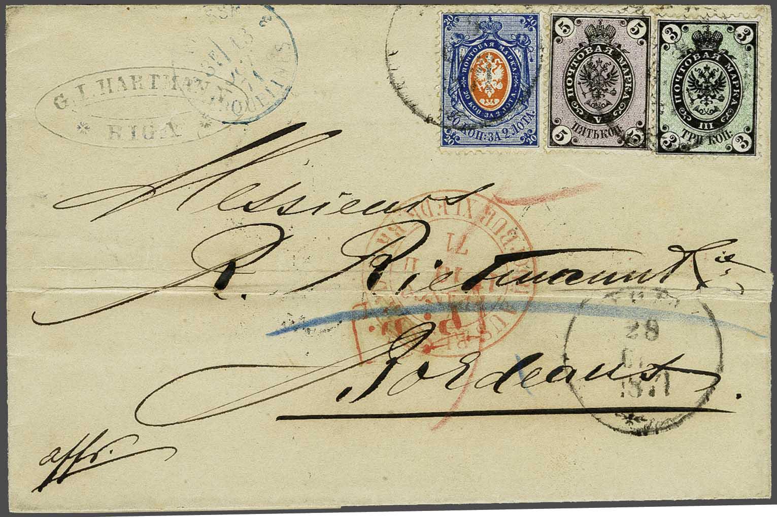 Lot 2906 - baltic states latvia -  Corinphila Veilingen Auction 242: General sale 
