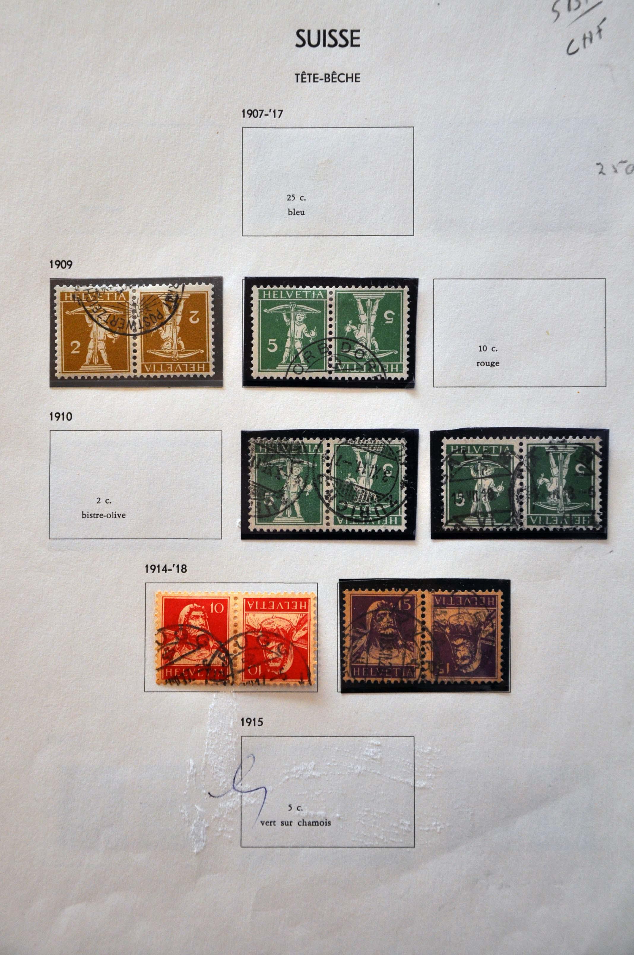 Lot 3126 - Switzerland Switzerland -  Corinphila Veilingen Auction 242: General sale 