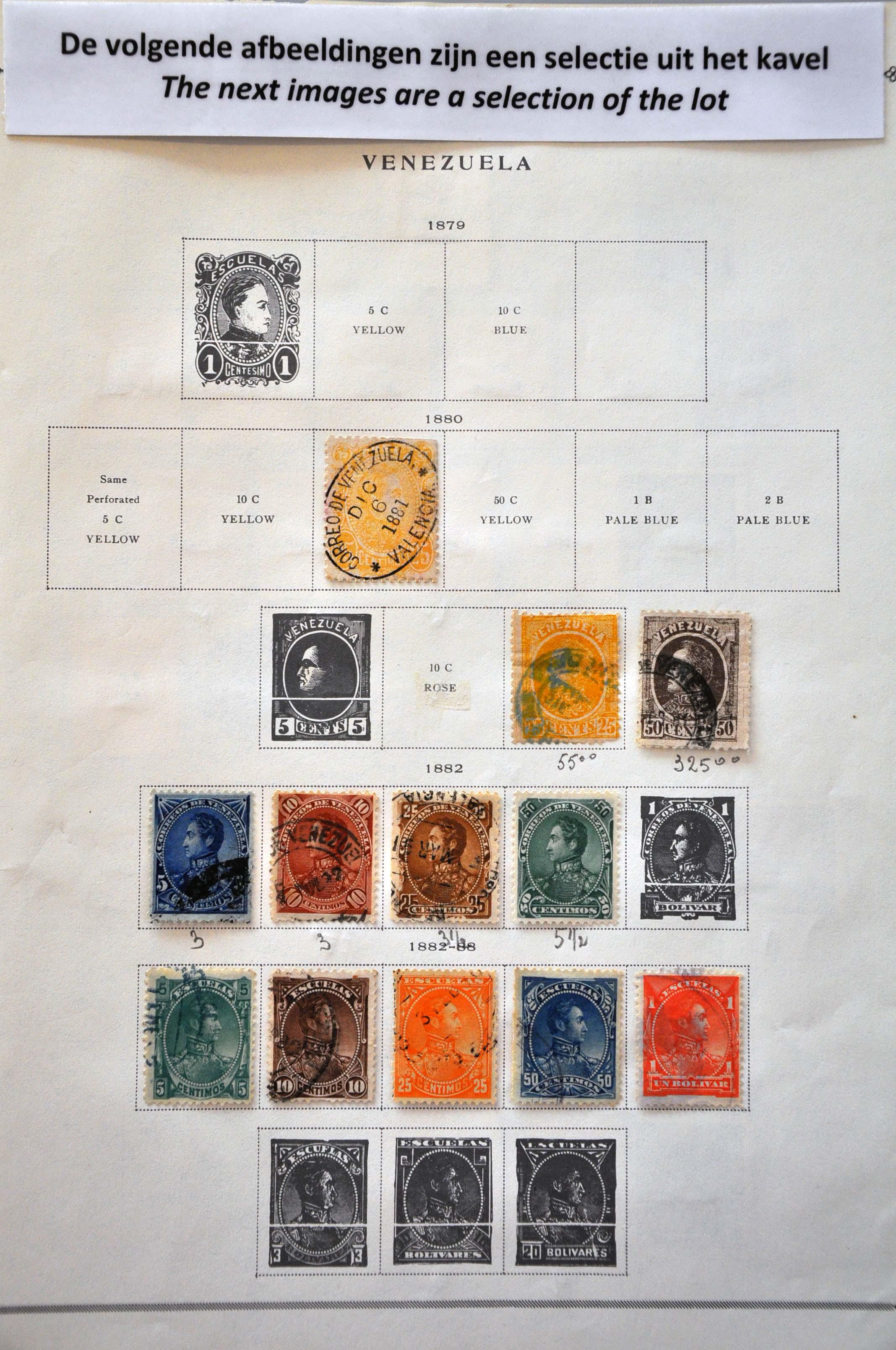 Lot 3144 - Outside Europa Venezuela - Corinphila Veilingen Auction 242: General sale Lot 3144 - Outside Europa Venezuela - Corinphila Veilingen Auction 242: General sale
