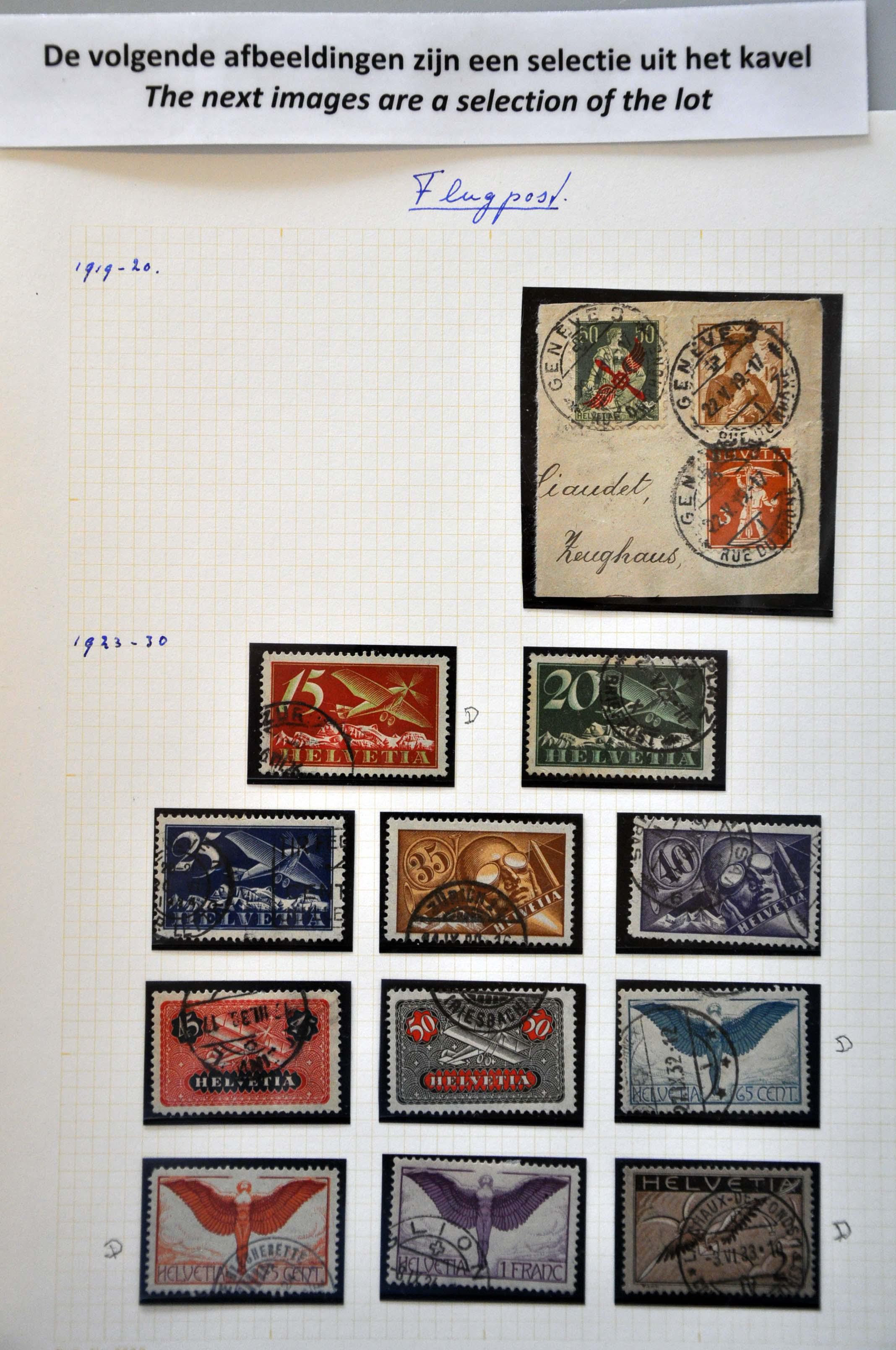 Lot 3805 - Switzerland Switzerland -  Corinphila Veilingen Auction 242: General sale 