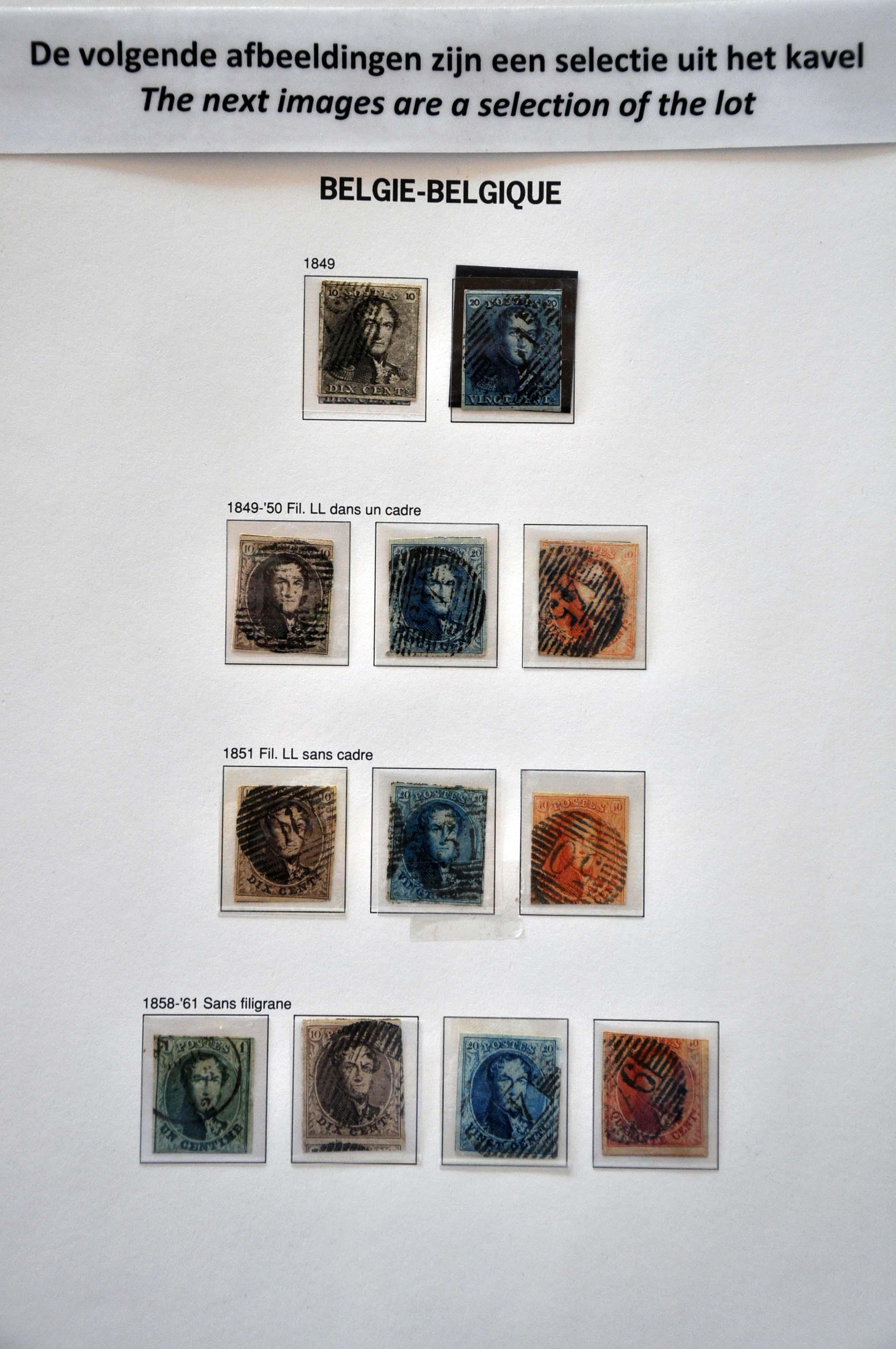 Lot 3251 - Belgium and former colonies Belgium -  Corinphila Veilingen Auction 242: General sale 