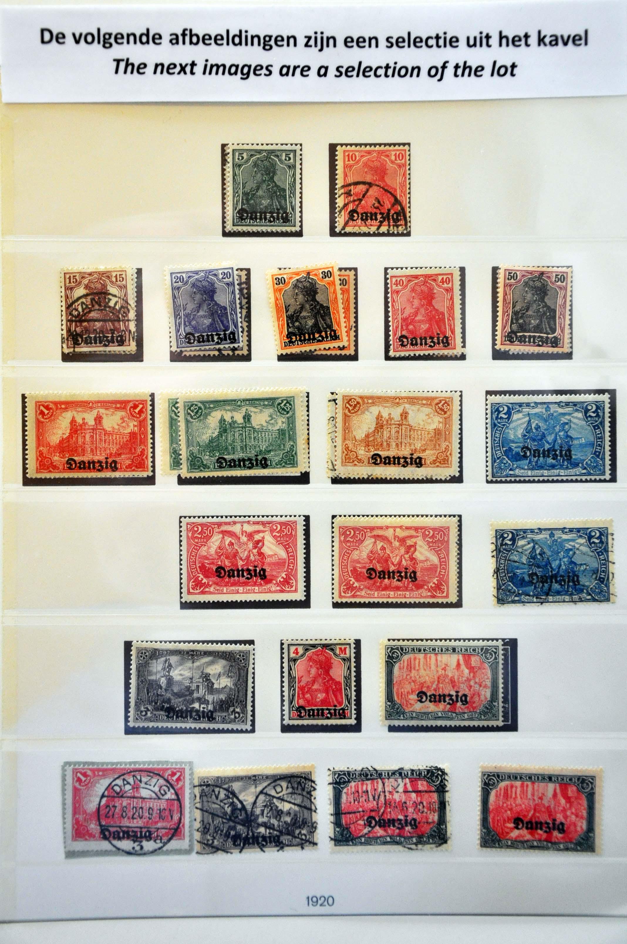 Lot 3357 - Germany and former colonies danzig -  Corinphila Veilingen Auction 242: General sale 
