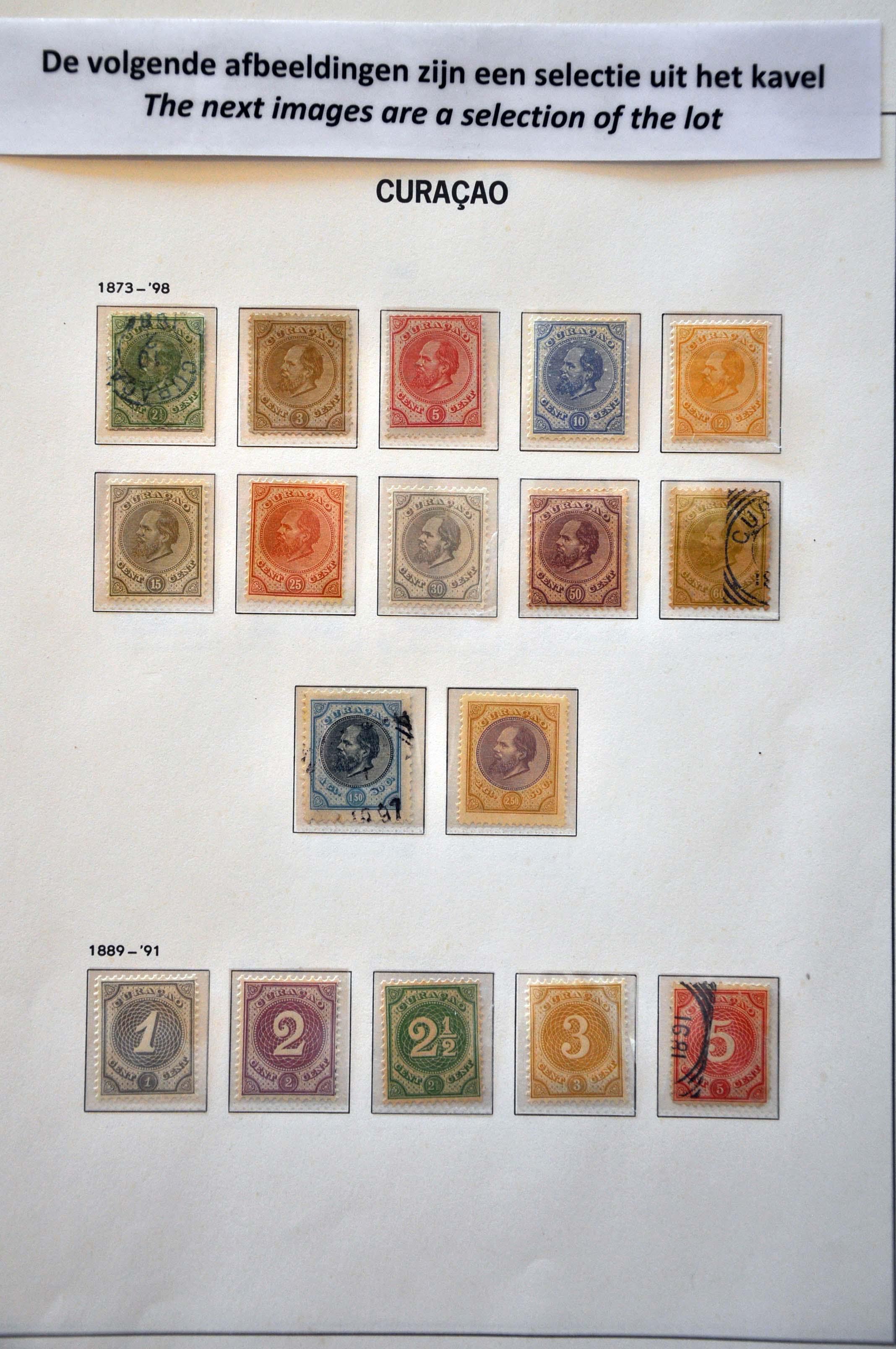 Lot 2025 - Netherlands and former colonies Curaçao - Corinphila Veilingen Auction 242: General sale Lot 2025 - Netherlands and former colonies Curaçao - Corinphila Veilingen Auction 242: General sale