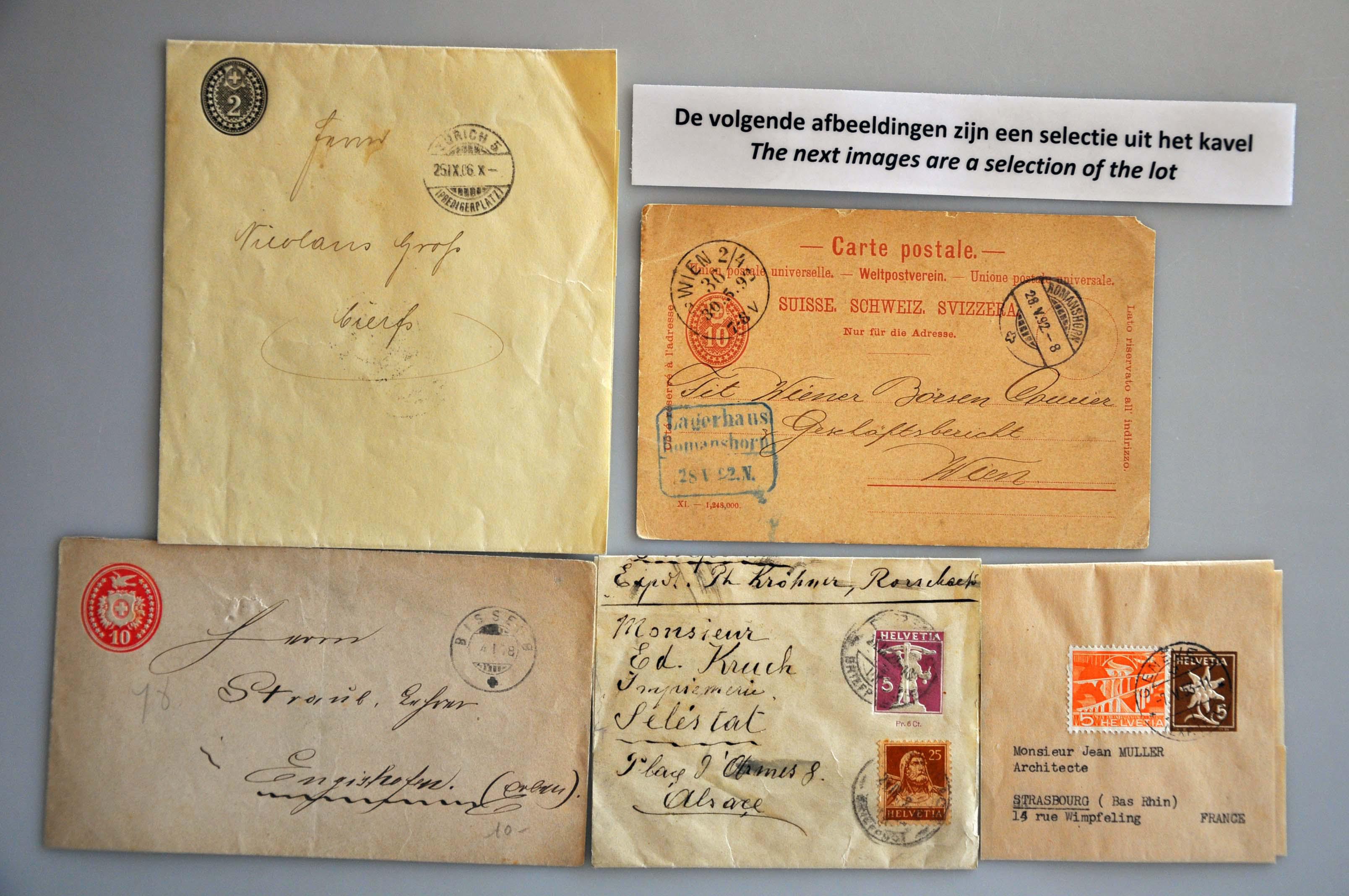 Lot 3792 - Switzerland Switzerland -  Corinphila Veilingen Auction 242: General sale 