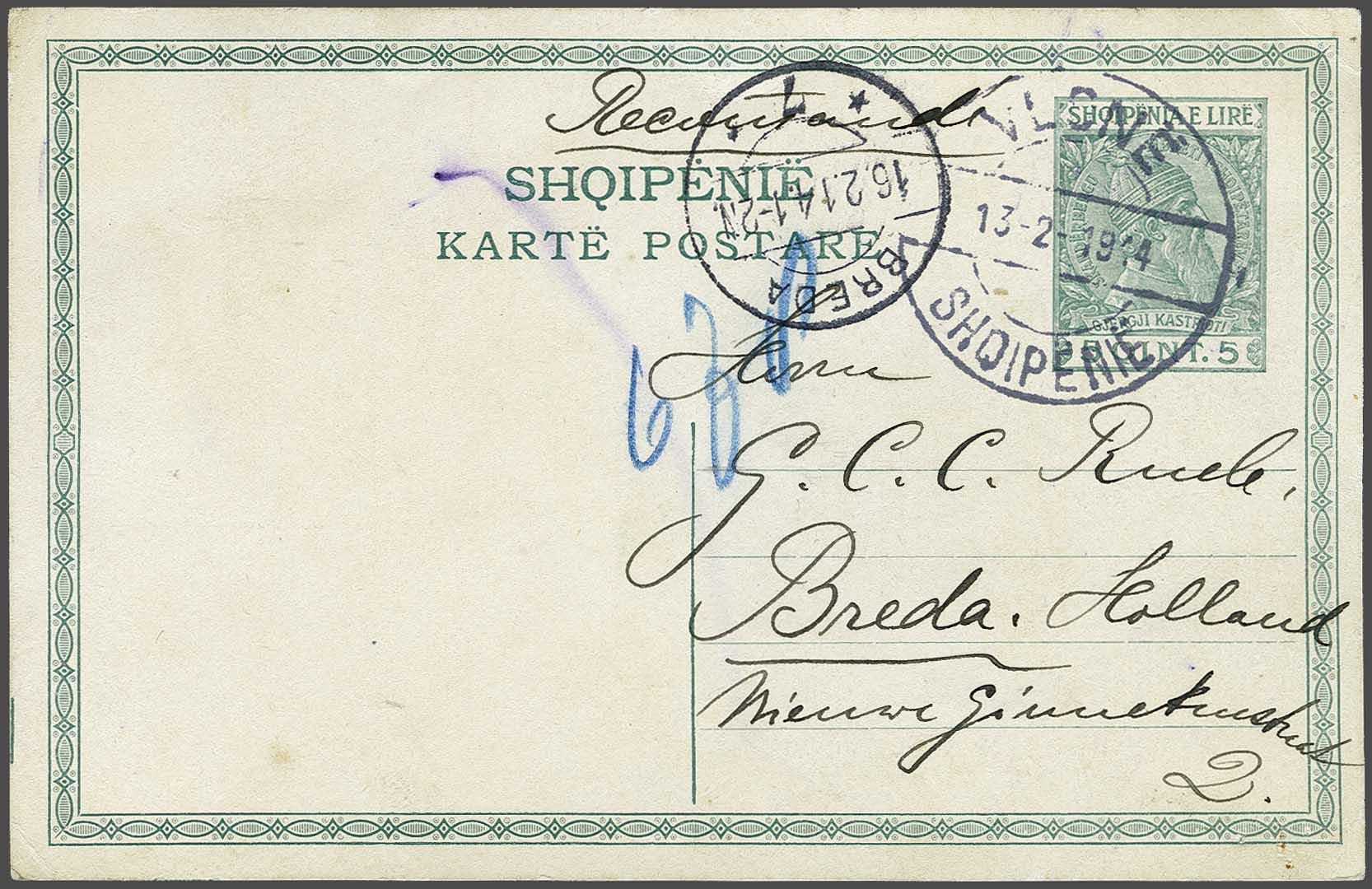 Lot 2651 - Albania - Corinphila Veilingen Auction 242: General sale Lot 2651 - Albania - Corinphila Veilingen Auction 242: General sale