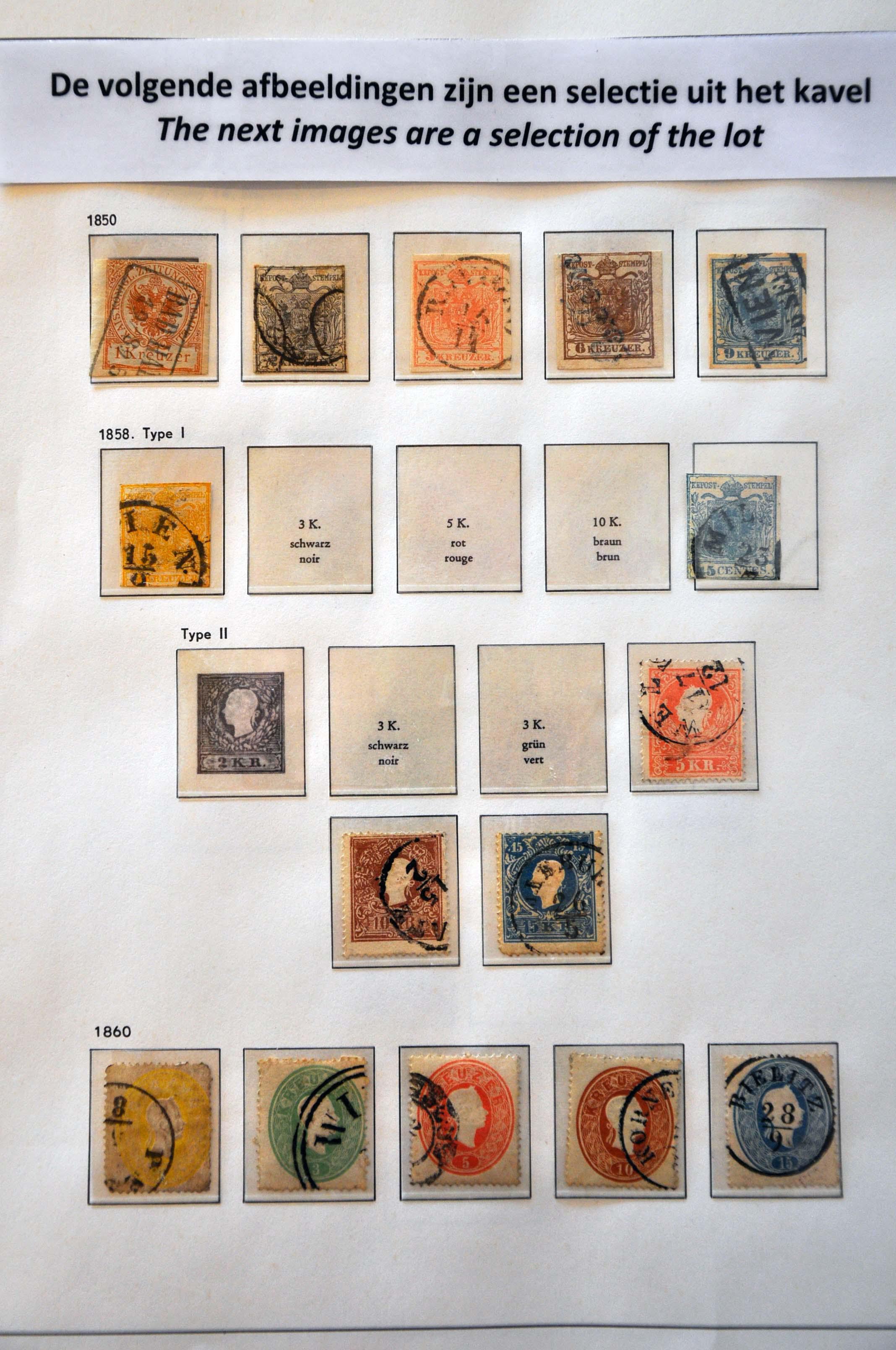 Lot 3212 - Austria and former territories Austria - Corinphila Veilingen Auction 242: General sale Lot 3212 - Austria and former territories Austria - Corinphila Veilingen Auction 242: General sale