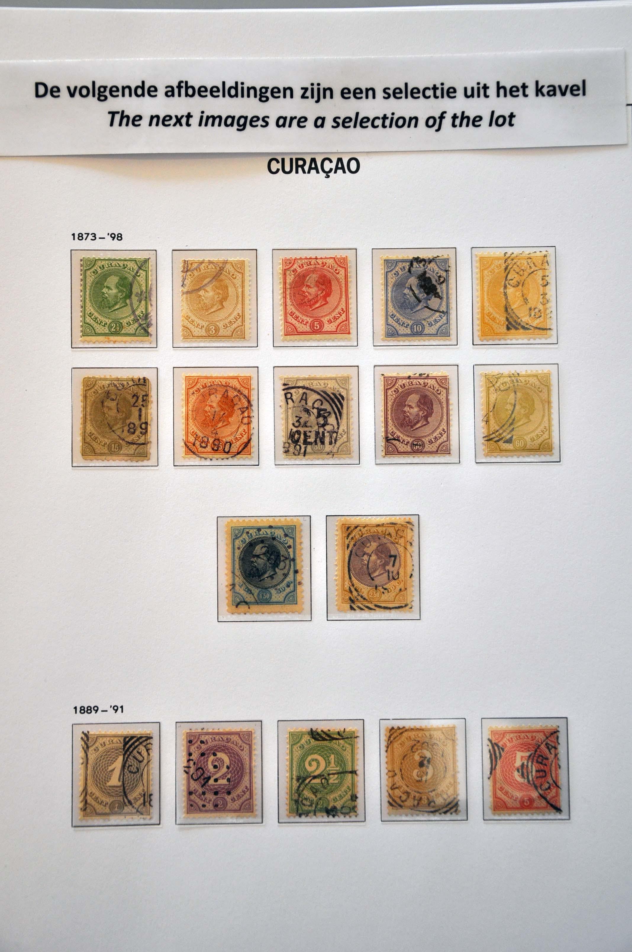 Lot 2038 - Netherlands and former colonies Curaçao - Corinphila Veilingen Auction 242: General sale Lot 2038 - Netherlands and former colonies Curaçao - Corinphila Veilingen Auction 242: General sale