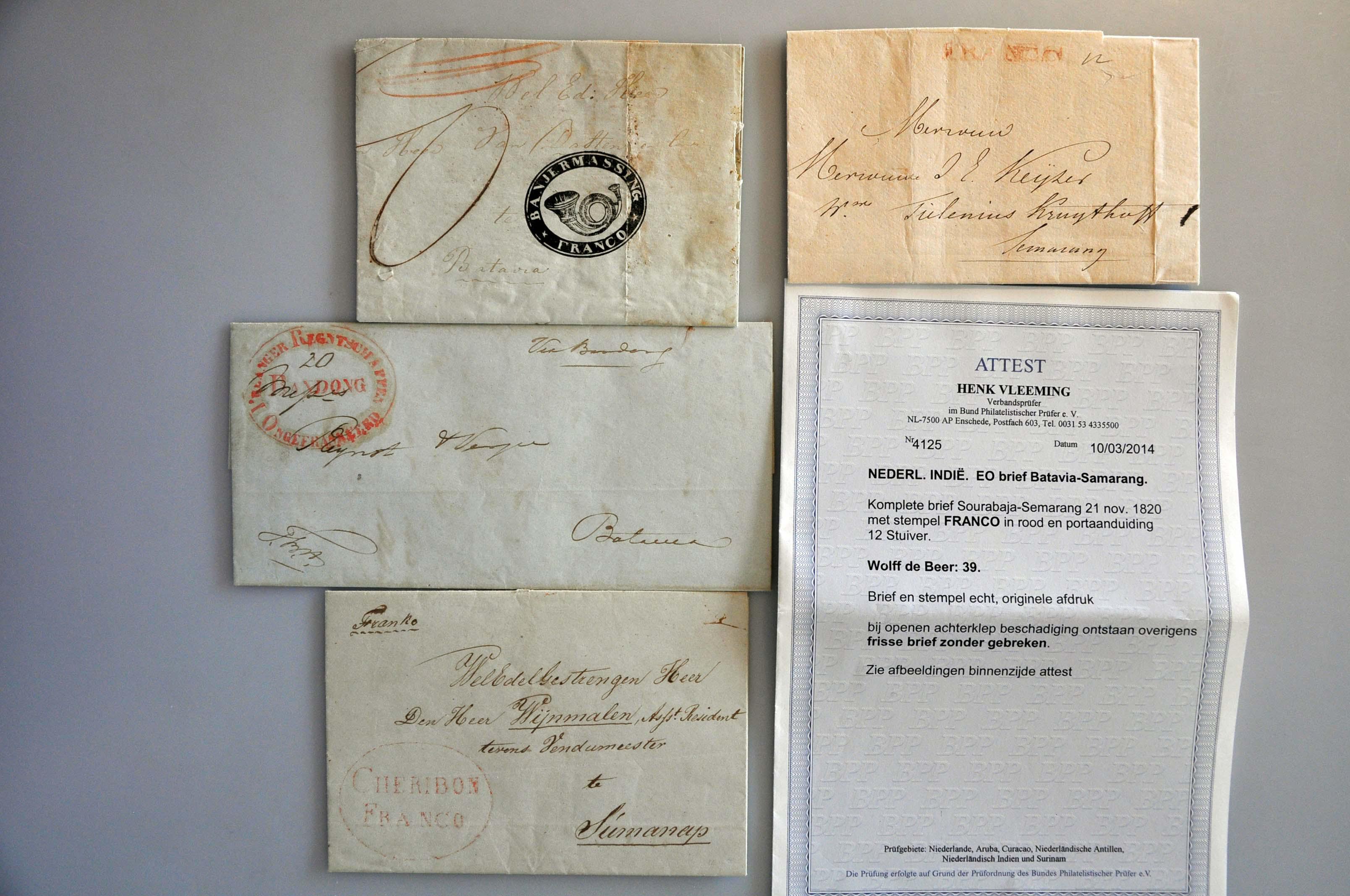 Lot 2176 - Netherlands and former colonies Netherlands Indies - Corinphila Veilingen Auction 242: General sale Lot 2176 - Netherlands and former colonies Netherlands Indies - Corinphila Veilingen Auction 242: General sale