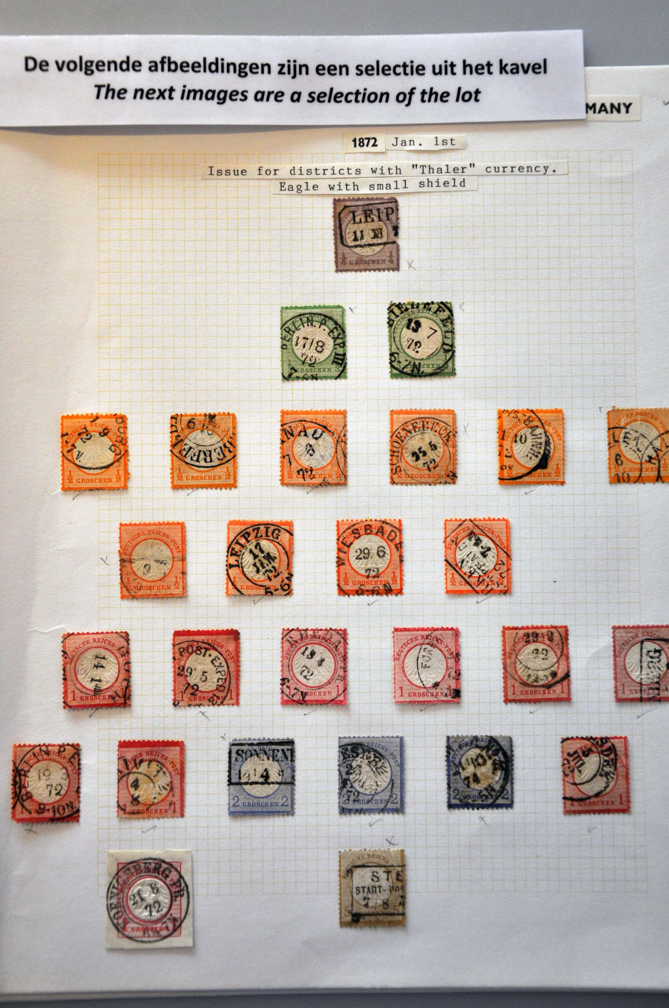 Lot 3329 - Germany and former colonies German Empire -  Corinphila Veilingen Auction 242: General sale 