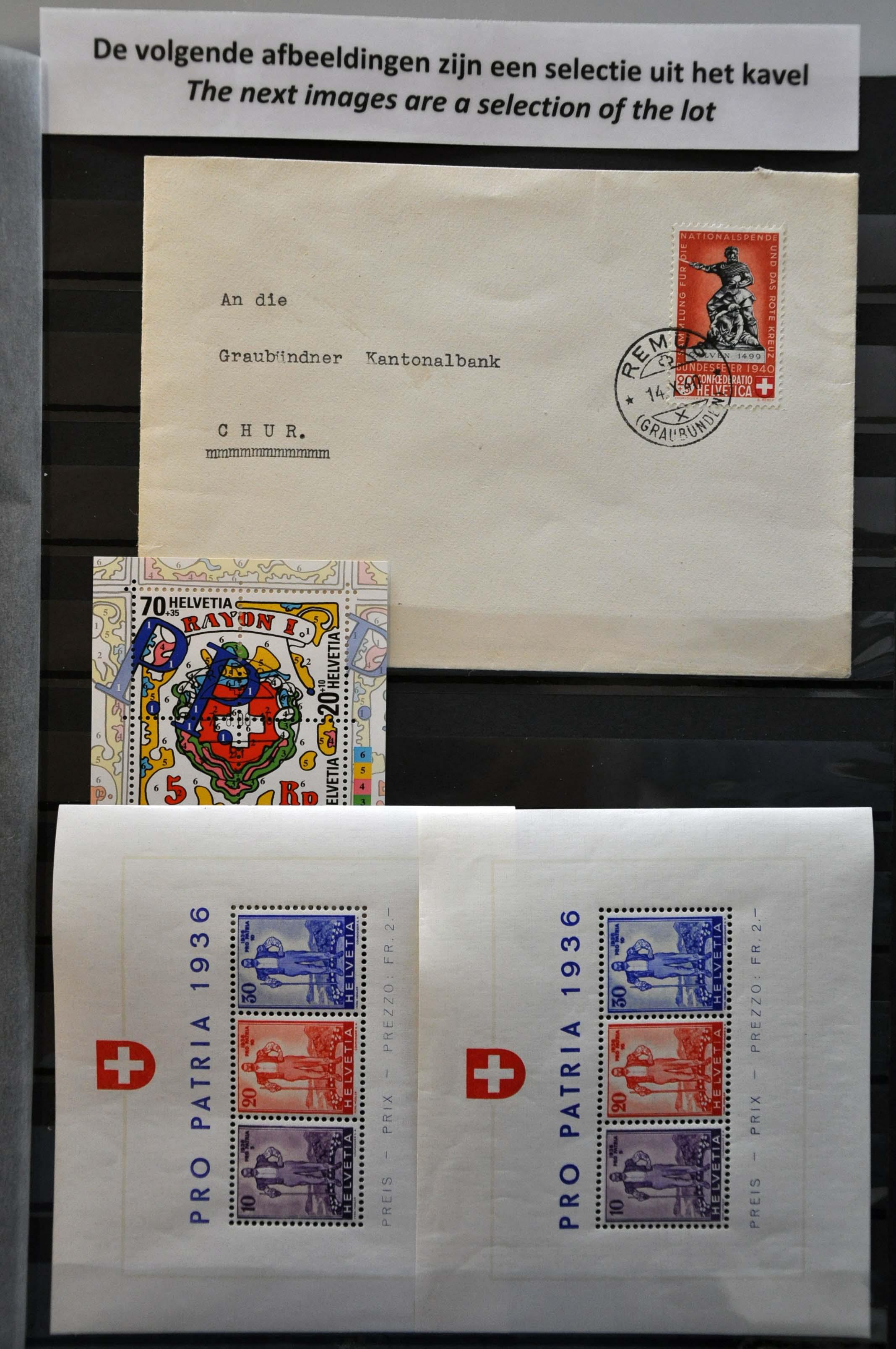 Lot 3807 - Switzerland Switzerland -  Corinphila Veilingen Auction 242: General sale 