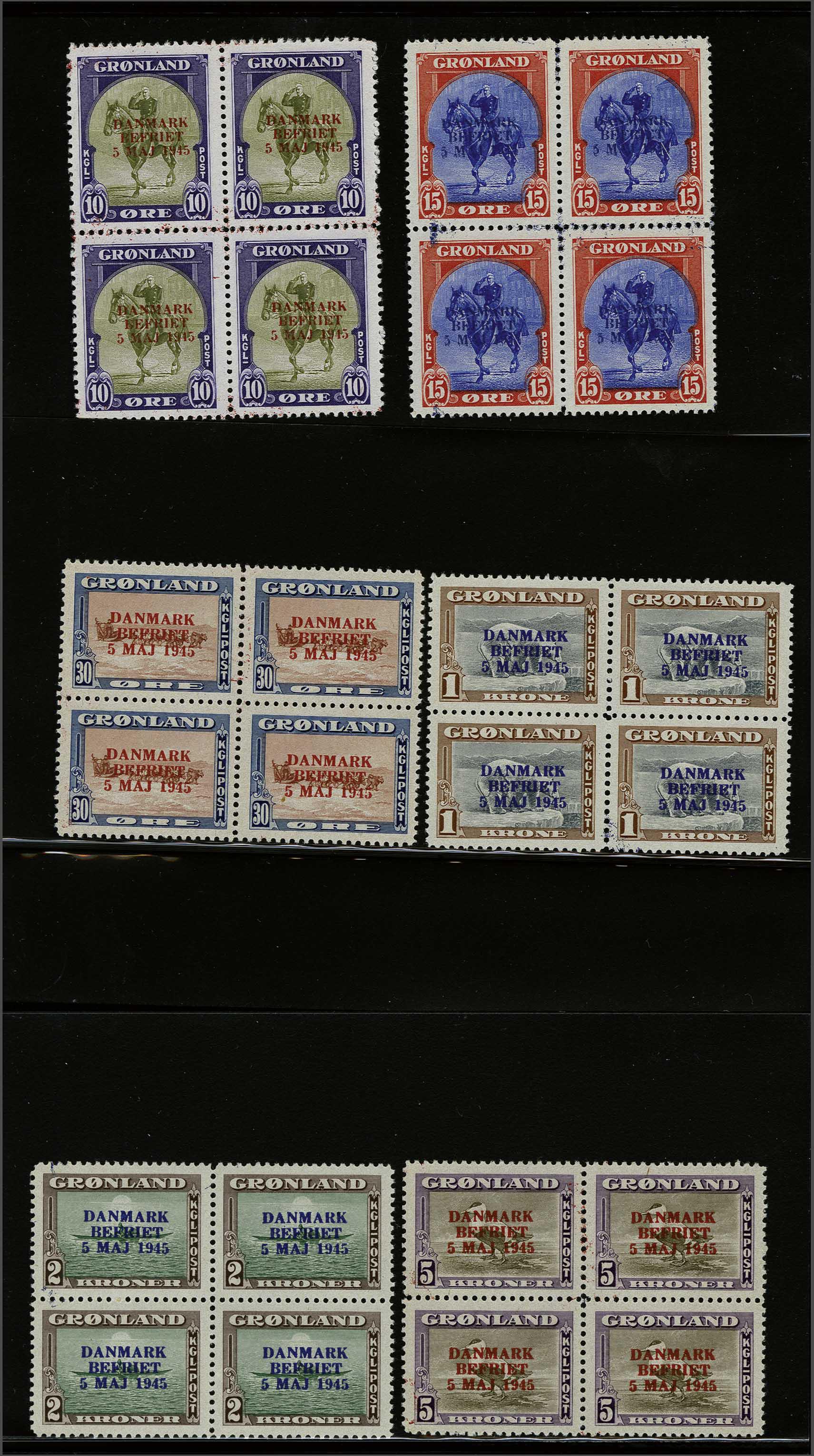 Lot 2758 - scandinavia Greenland - Corinphila Veilingen Auction 242: General sale Lot 2758 - scandinavia Greenland - Corinphila Veilingen Auction 242: General sale