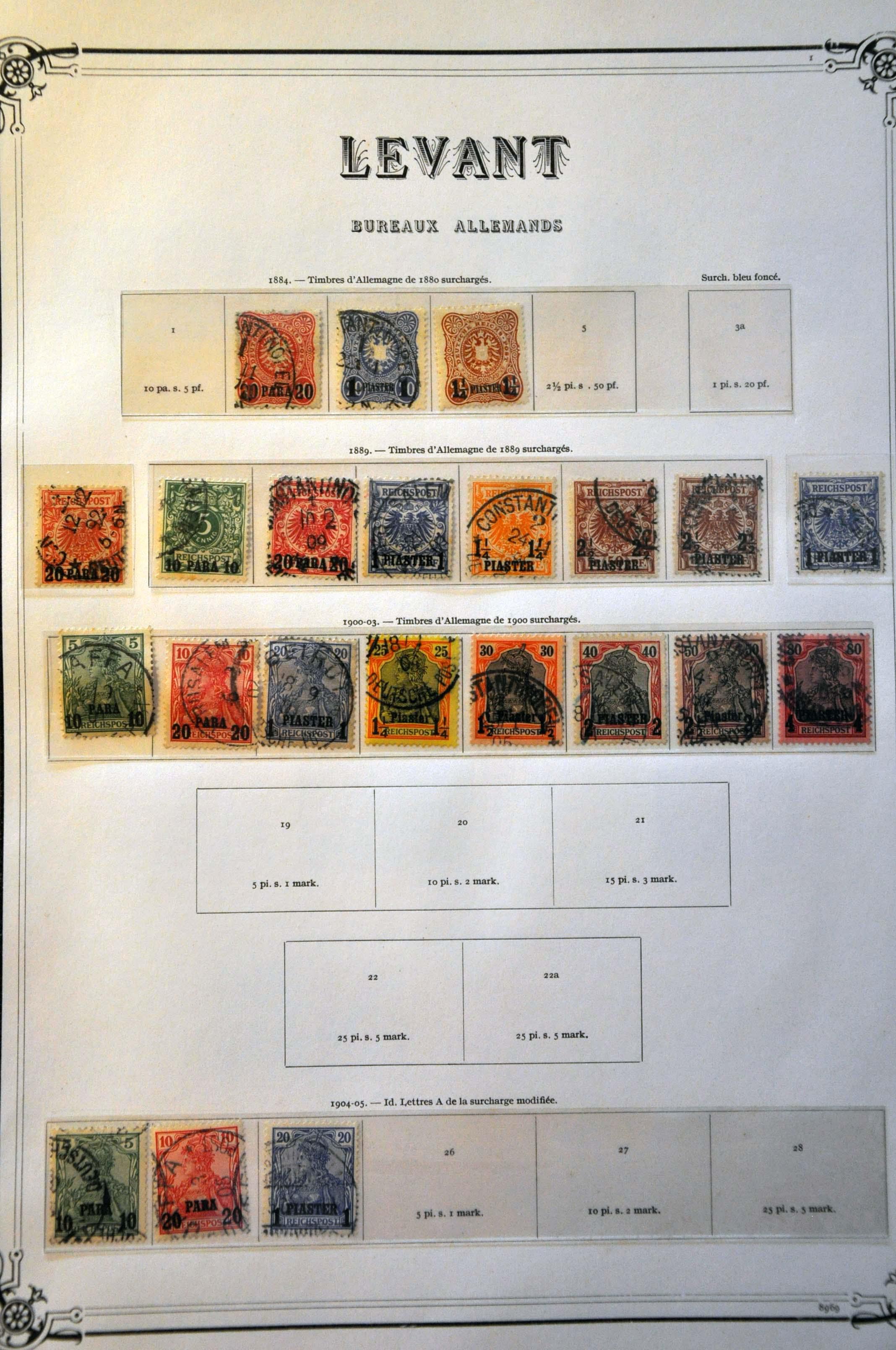 Lot 3718 - Russia and former colonies Russian Post Levant - Corinphila Veilingen Auction 242: General sale Lot 3718 - Russia and former colonies Russian Post Levant - Corinphila Veilingen Auction 242: General sale
