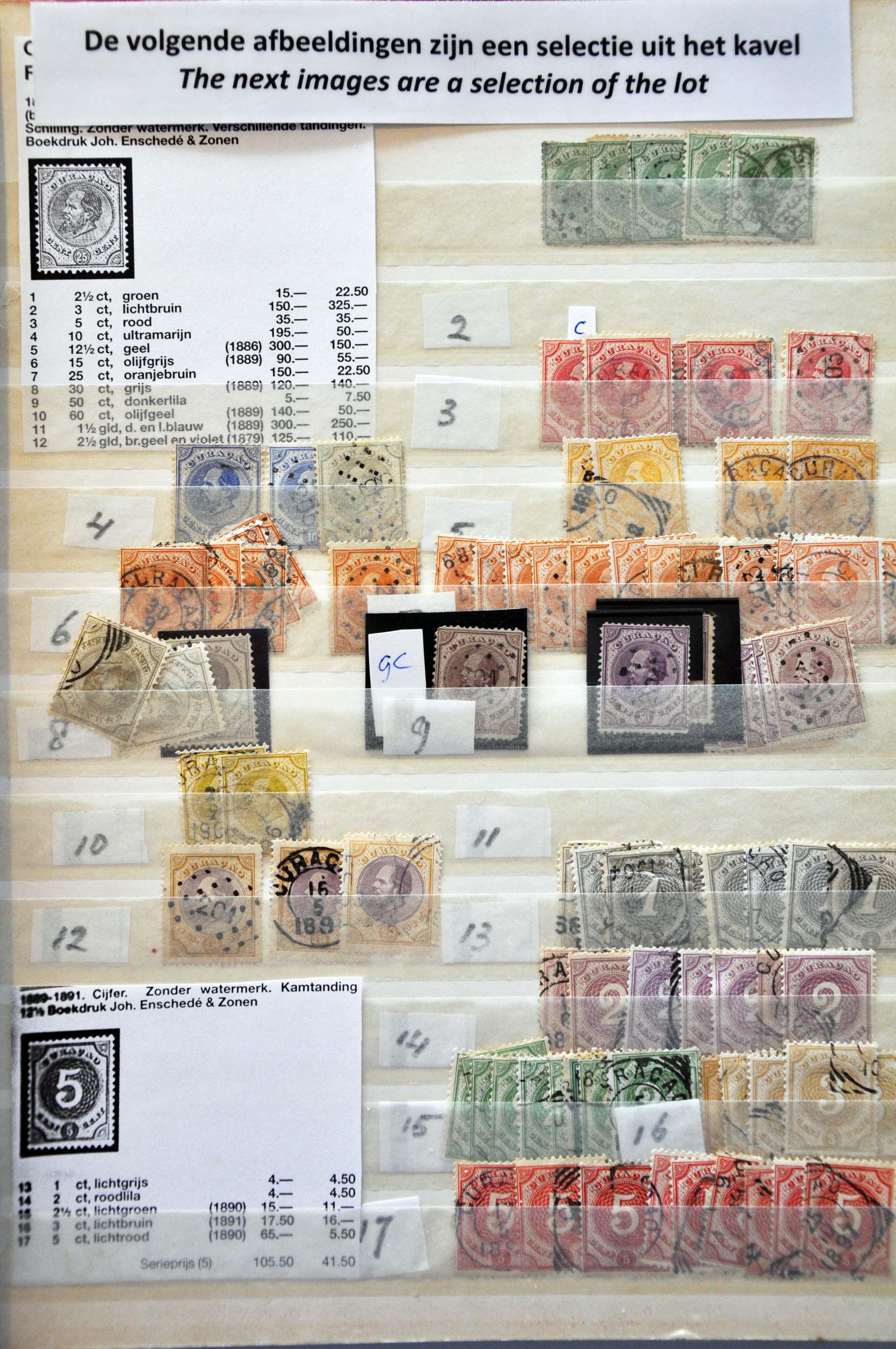 Lot 2042 - Netherlands and former colonies Curaçao - Corinphila Veilingen Auction 242: General sale Lot 2042 - Netherlands and former colonies Curaçao - Corinphila Veilingen Auction 242: General sale