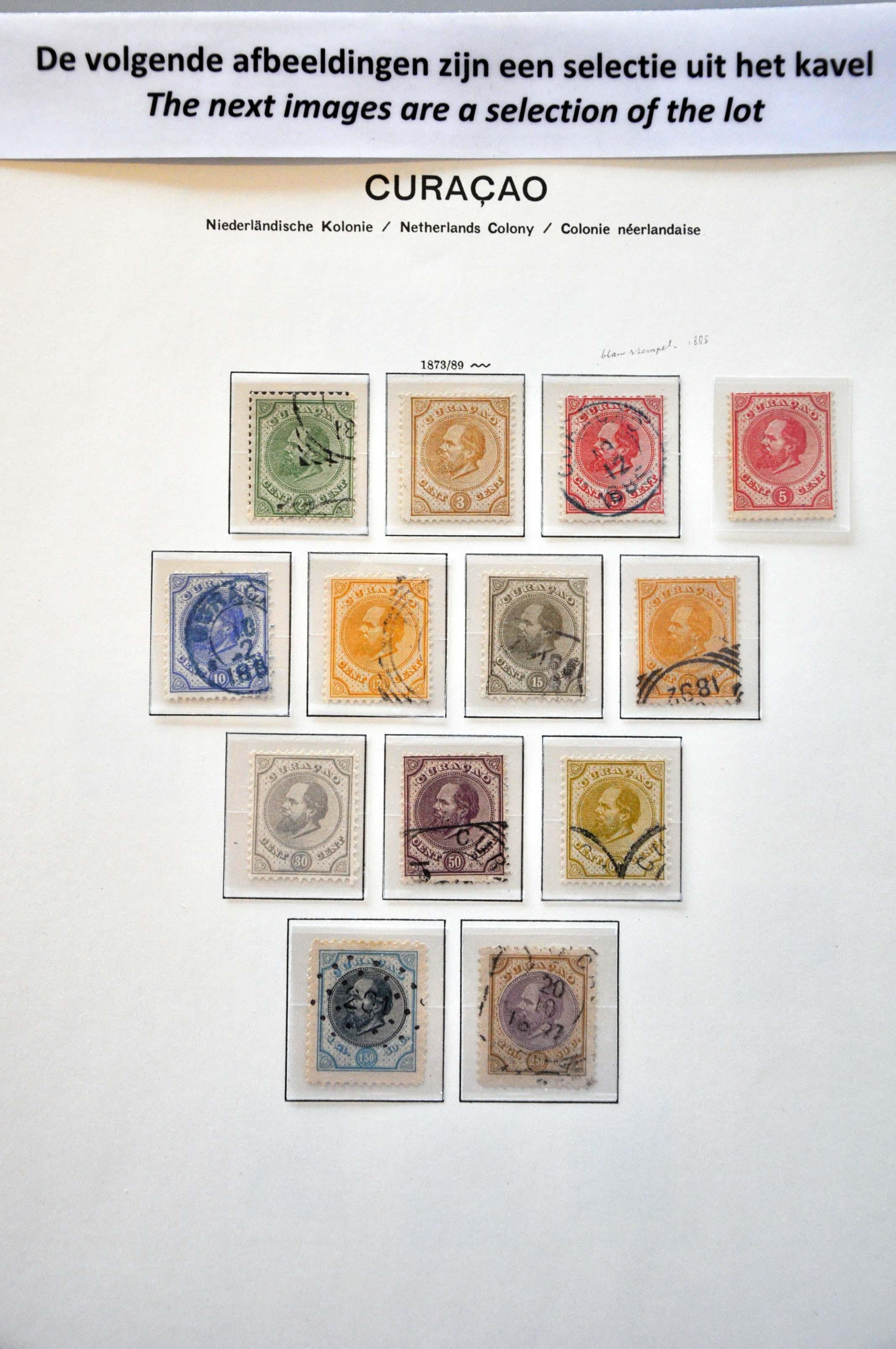 Lot 2026 - Netherlands and former colonies Curaçao - Corinphila Veilingen Auction 242: General sale Lot 2026 - Netherlands and former colonies Curaçao - Corinphila Veilingen Auction 242: General sale