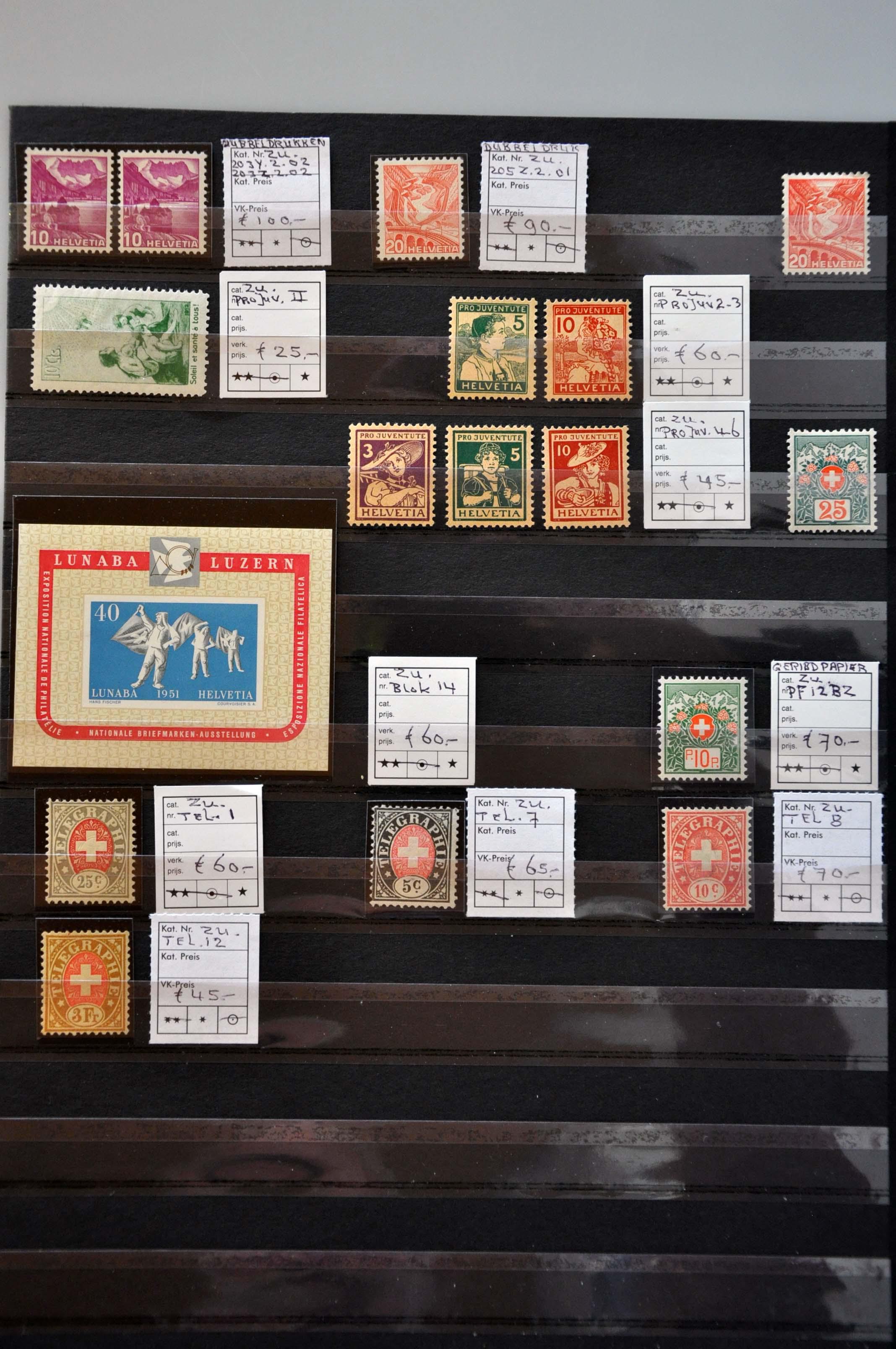 Lot 3127 - Switzerland Switzerland -  Corinphila Veilingen Auction 242: General sale 