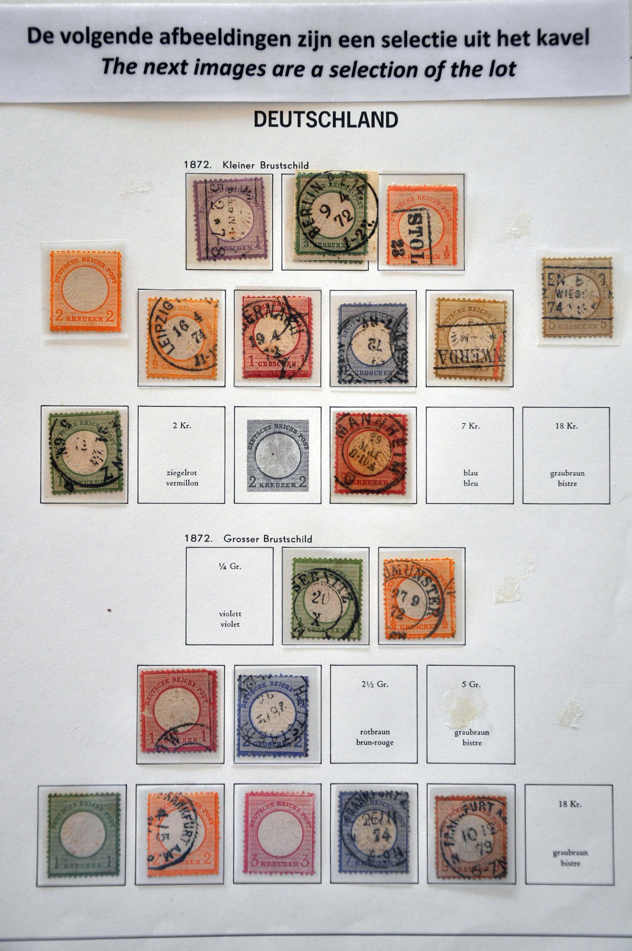 Lot 3331 - Germany and former colonies German Empire -  Corinphila Veilingen Auction 242: General sale 