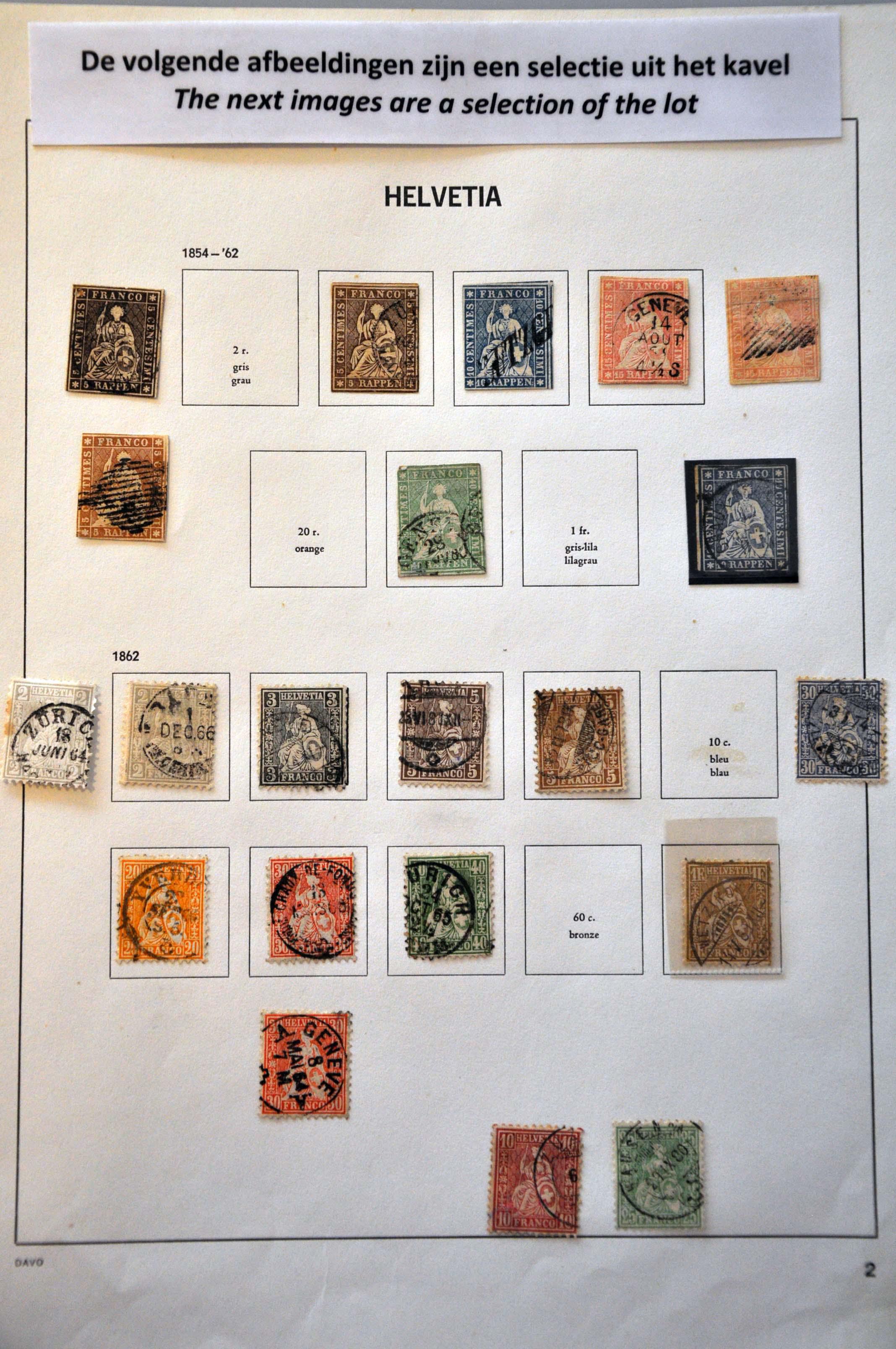 Lot 3817 - Switzerland Switzerland - Corinphila Veilingen Auction 242: General sale Lot 3817 - Switzerland Switzerland - Corinphila Veilingen Auction 242: General sale