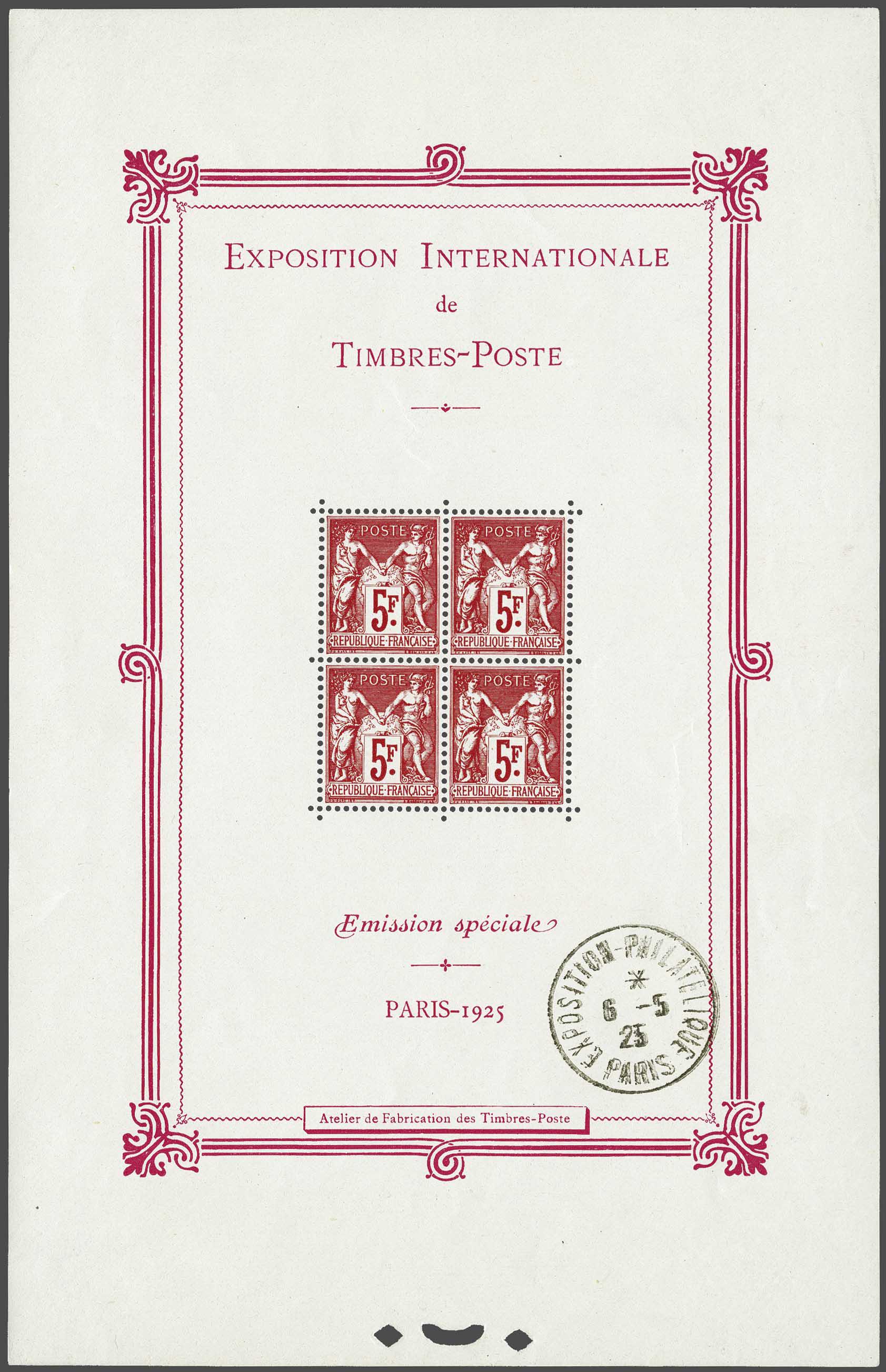 Lot 2789 - France and former colonies France - Corinphila Veilingen Auction 242: General sale Lot 2789 - France and former colonies France - Corinphila Veilingen Auction 242: General sale