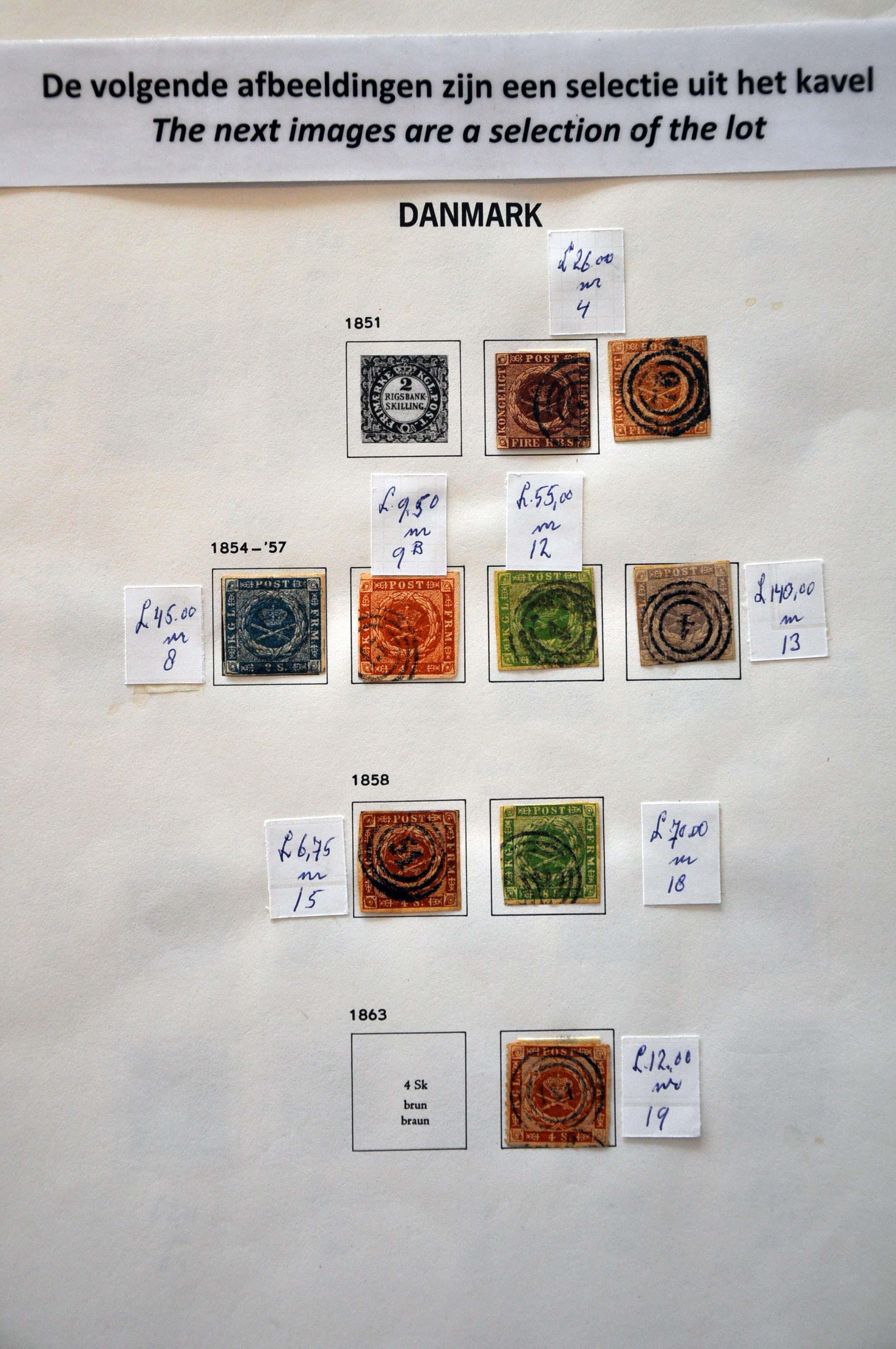 Lot 3733 - scandinavia Denmark - Corinphila Veilingen Auction 242: General sale Lot 3733 - scandinavia Denmark - Corinphila Veilingen Auction 242: General sale