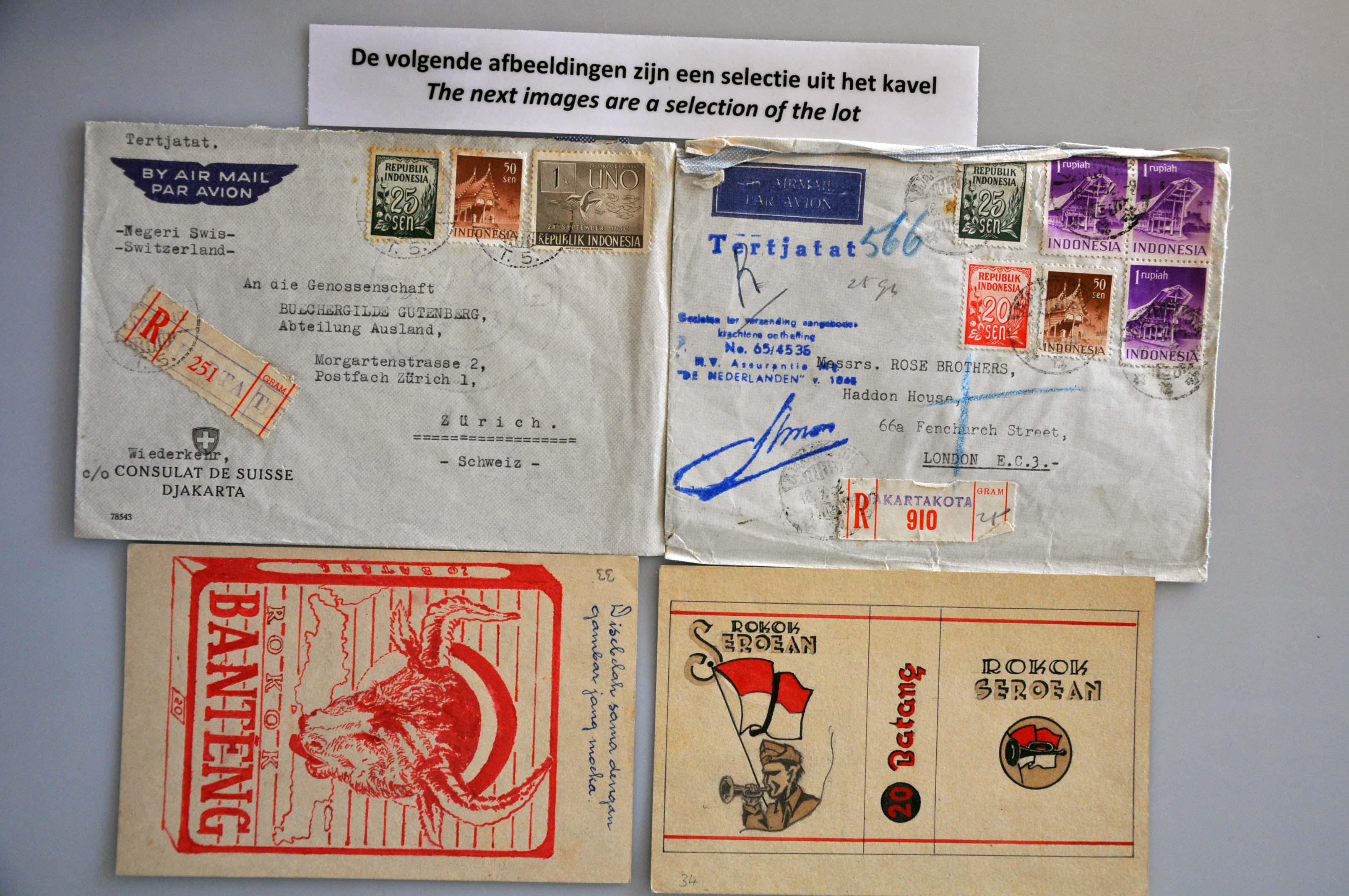 Lot 2196 - Netherlands and former colonies indonesia - Corinphila Veilingen Auction 242: General sale Lot 2196 - Netherlands and former colonies indonesia - Corinphila Veilingen Auction 242: General sale