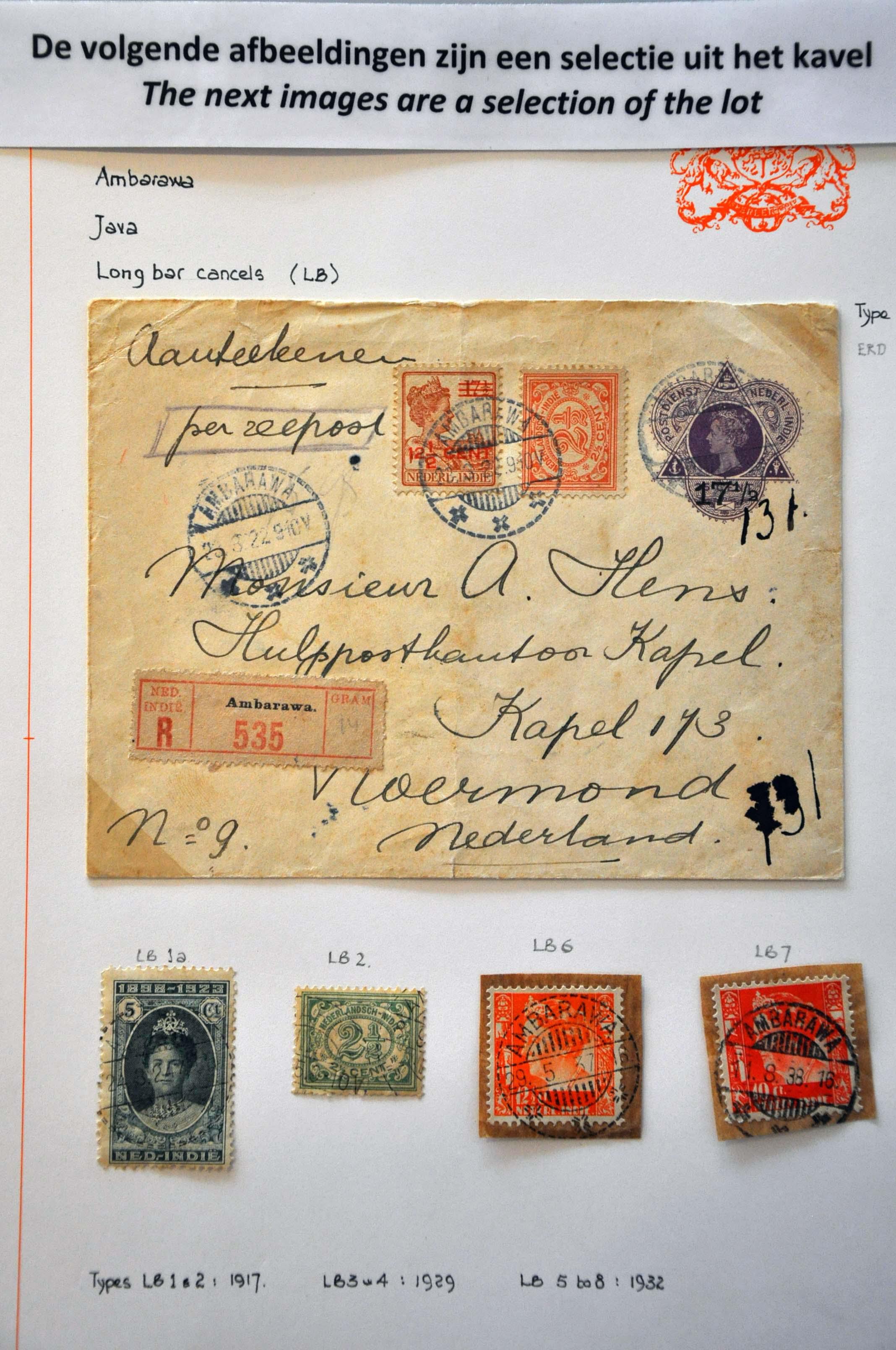 Lot 1965 - Netherlands and former colonies Netherlands Indies - Corinphila Veilingen Auction 242: General sale Lot 1965 - Netherlands and former colonies Netherlands Indies - Corinphila Veilingen Auction 242: General sale