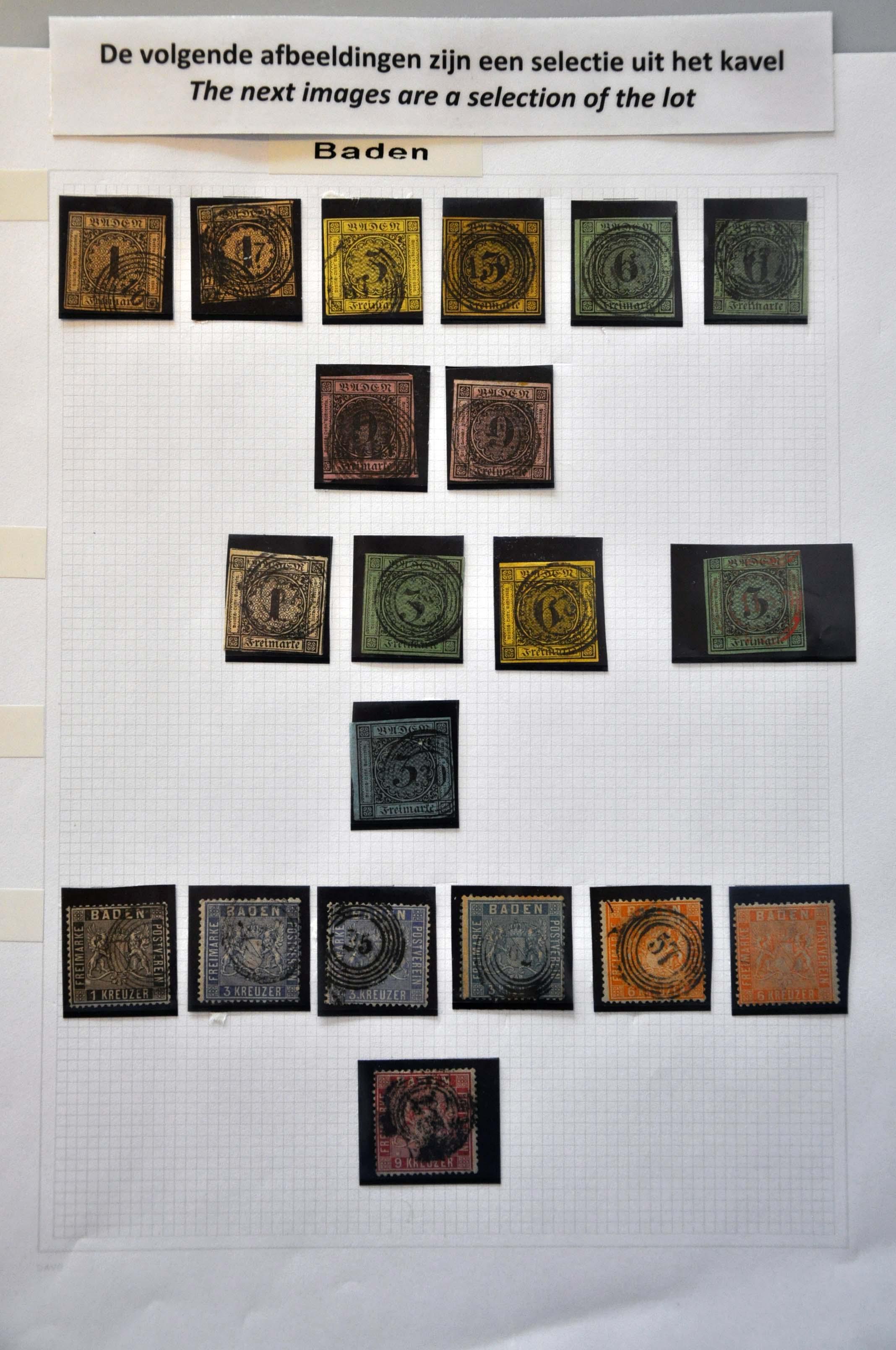 Lot 3316 - Germany and former colonies german states -  Corinphila Veilingen Auction 242: General sale 