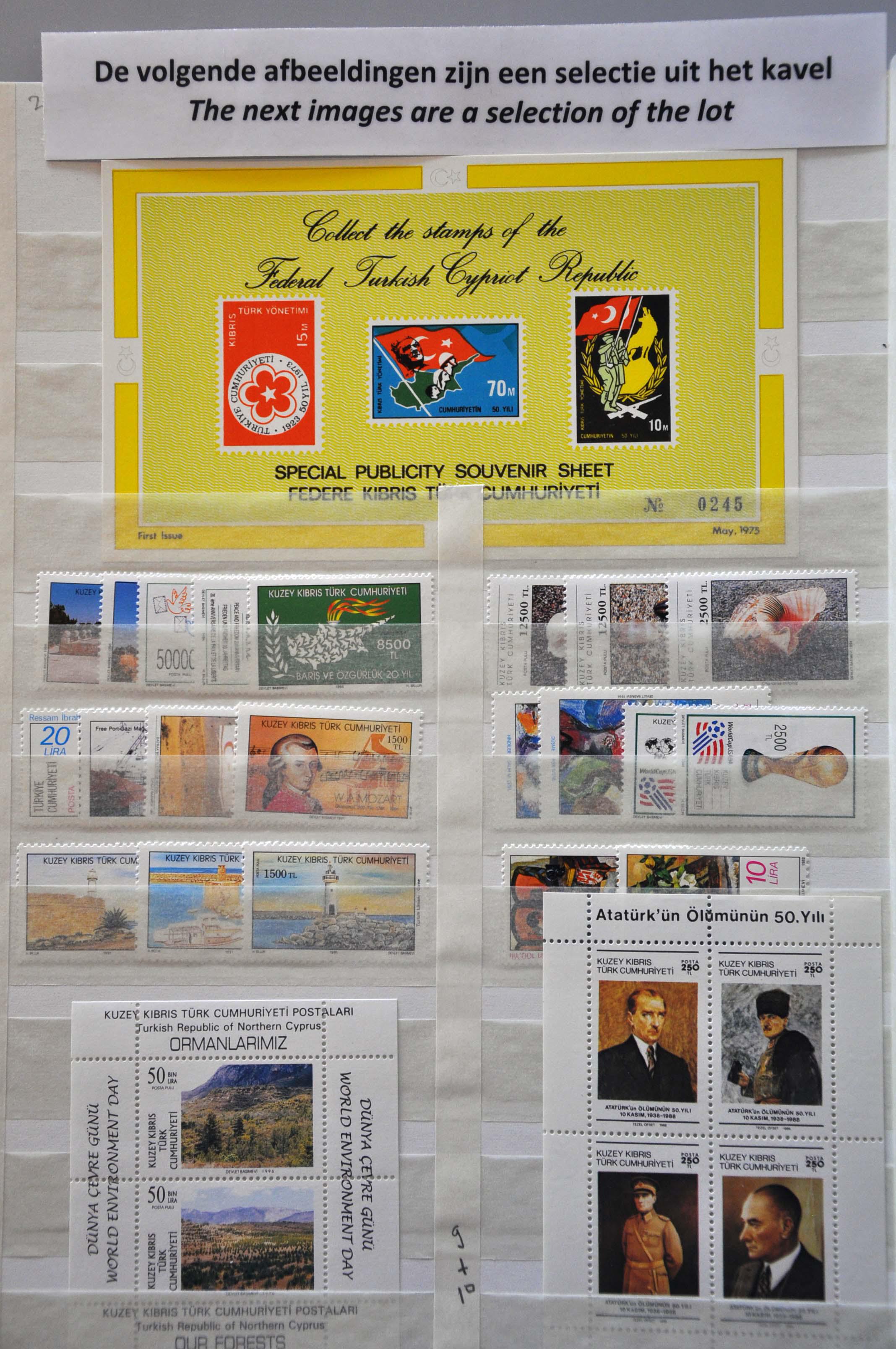Lot 3129 - Great Britain and former colonies turkish cyprus -  Corinphila Veilingen Auction 242: General sale 