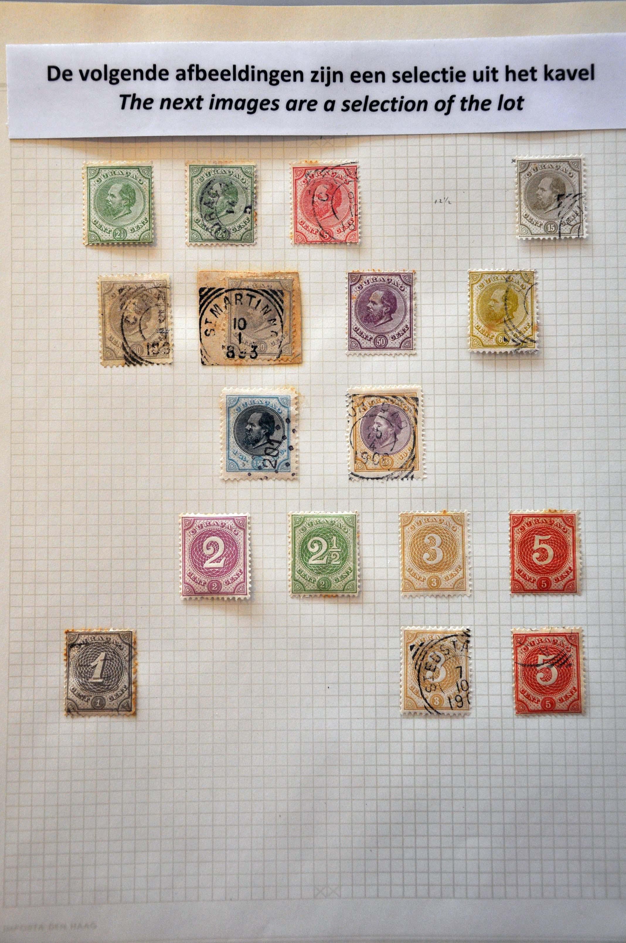 Lot 2044 - Netherlands and former colonies Curaçao - Corinphila Veilingen Auction 242: General sale Lot 2044 - Netherlands and former colonies Curaçao - Corinphila Veilingen Auction 242: General sale