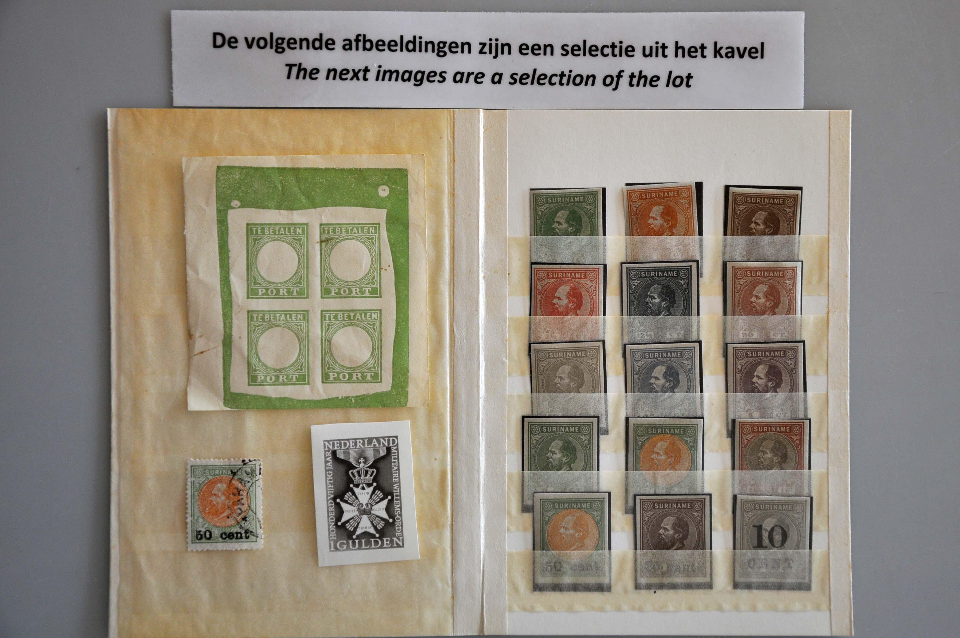 Lot 2199 - Netherlands and former colonies surinam - Corinphila Veilingen Auction 242: General sale Lot 2199 - Netherlands and former colonies surinam - Corinphila Veilingen Auction 242: General sale