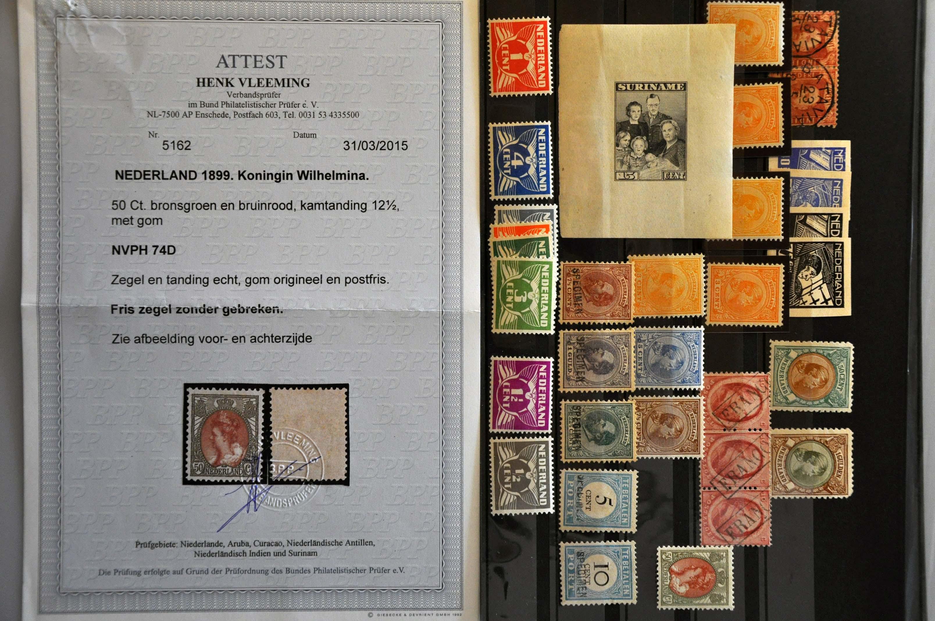 Lot 2208 - Netherlands and former colonies Netherlands - Corinphila Veilingen Auction 242: General sale Lot 2208 - Netherlands and former colonies Netherlands - Corinphila Veilingen Auction 242: General sale
